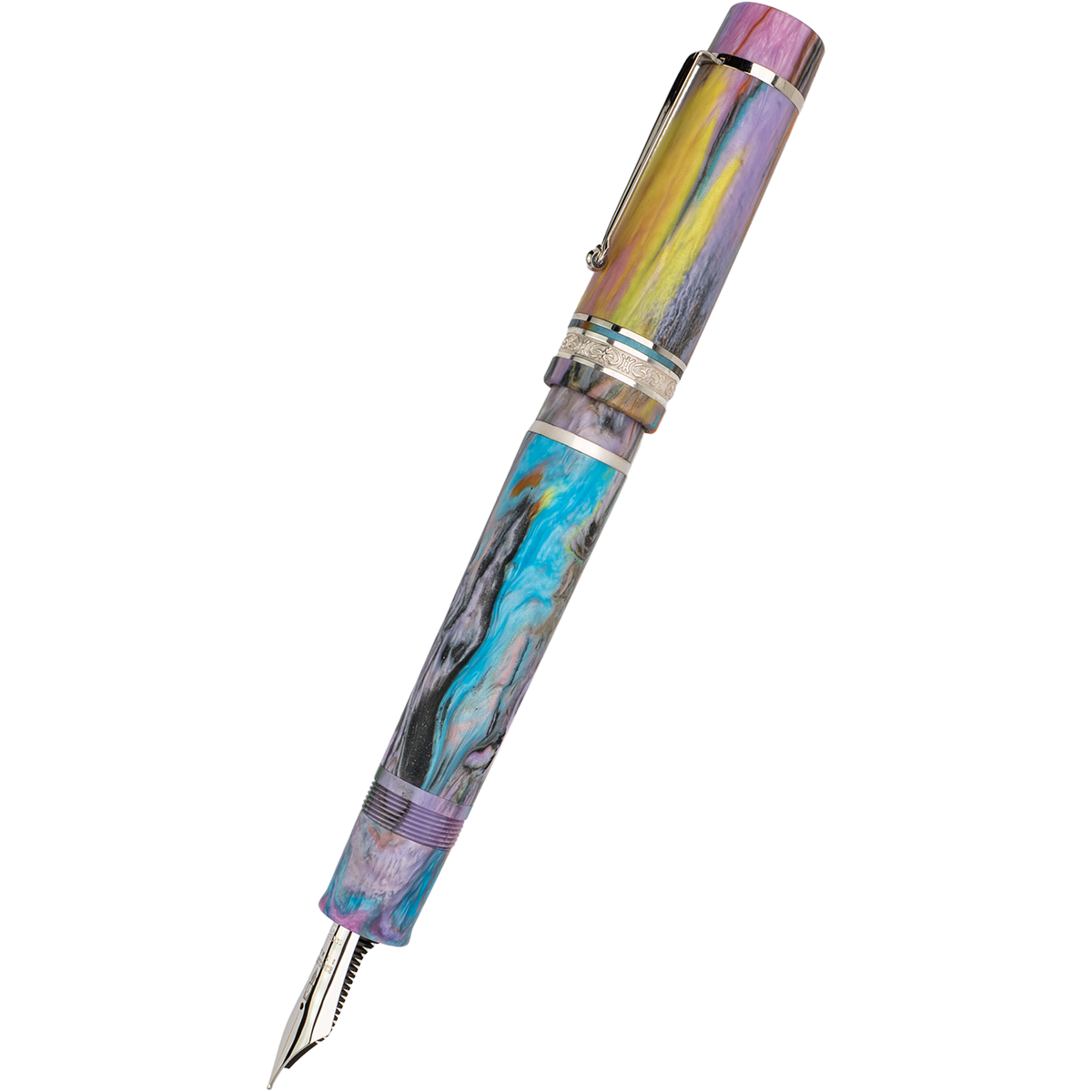 Delta Limited Edition Fountain Pen - DV Original - Primary Manipulation 4.5 (Oversize) - Pen Boutique Ltd