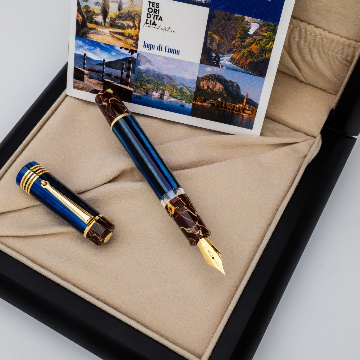 Delta Limited Edition Fountain Pen - Four Rings Lake Como - Pen Boutique Ltd