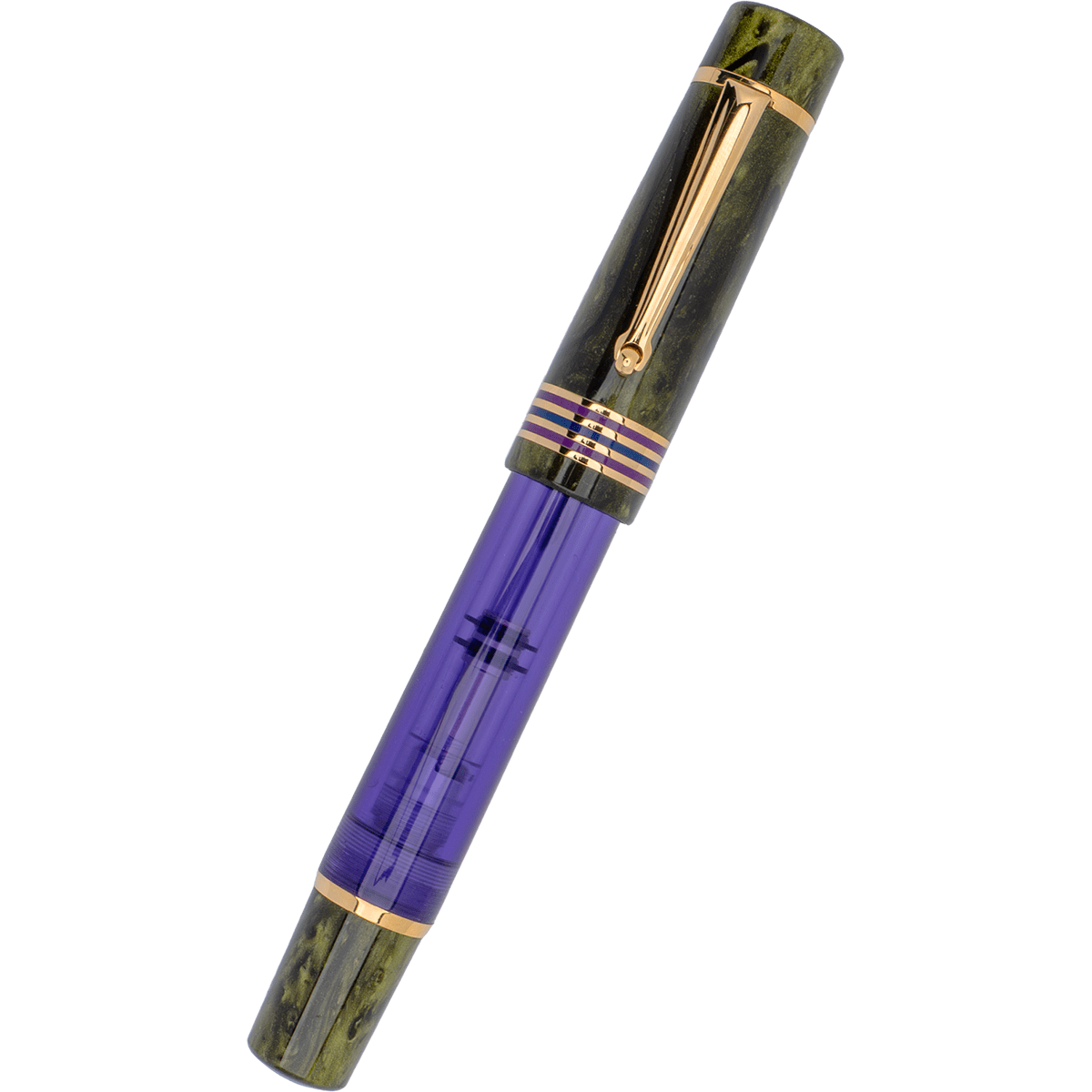 Delta Limited Edition Fountain Pen - Four Rings Misteria - 14K Gold - Pen Boutique Ltd