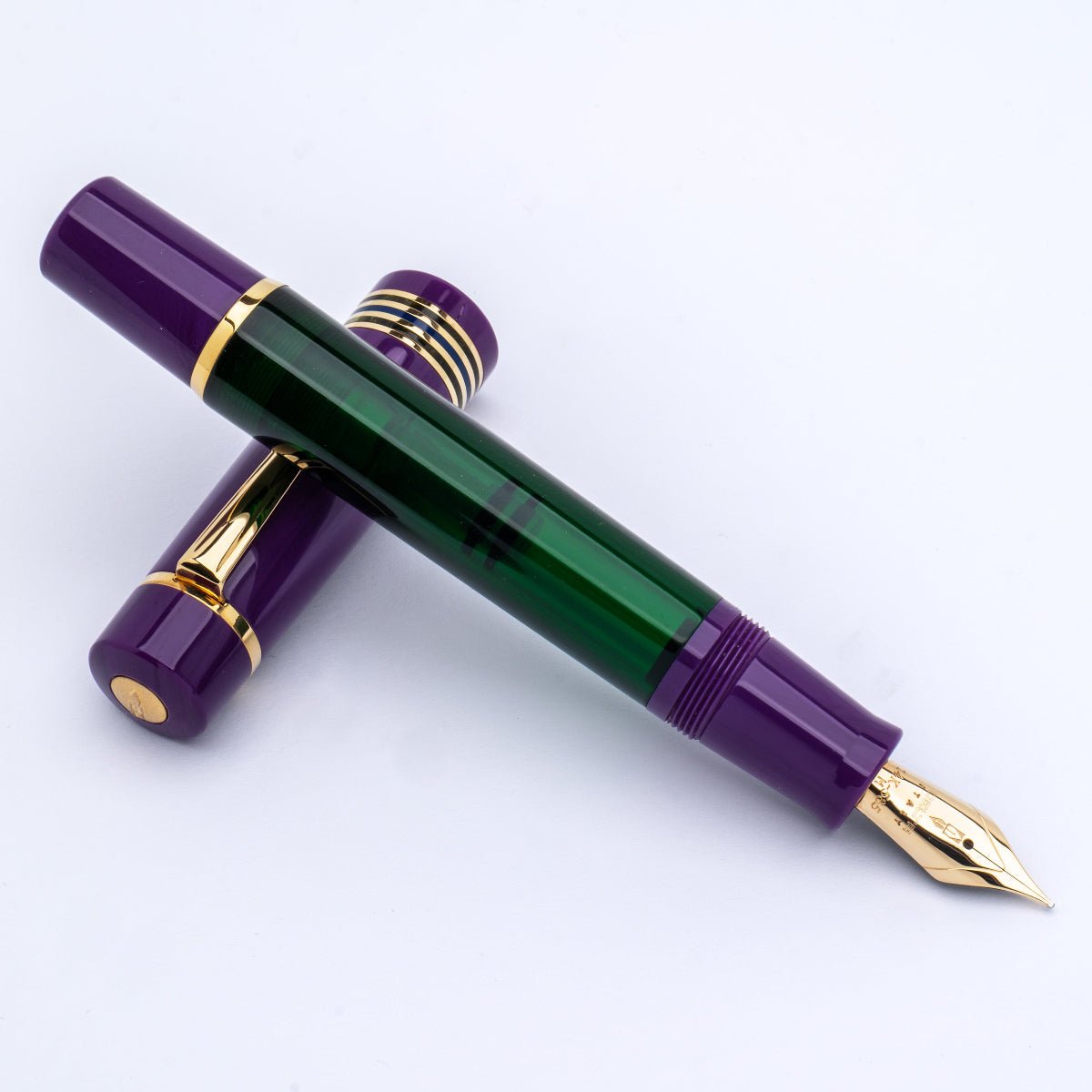 Delta Limited Edition Fountain Pen - Four Rings Sibilla - 14K Gold - Pen Boutique Ltd