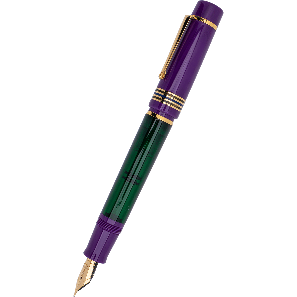 Delta Limited Edition Fountain Pen - Four Rings Sibilla - 14K Gold - Pen Boutique Ltd