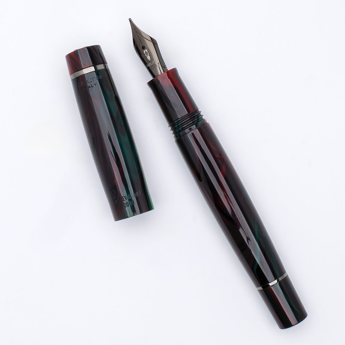 Delta Signs of the Time Fountain Pen - Classical Medieval Art (Numbered Edition) - Pen Boutique Ltd