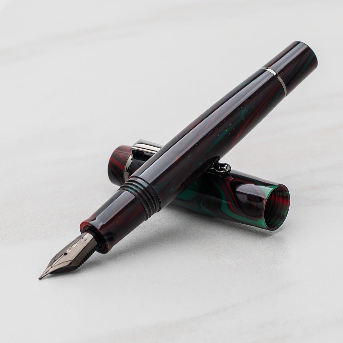 Delta Signs of the Time Fountain Pen - Classical Medieval Art (Numbered Edition) - Pen Boutique Ltd