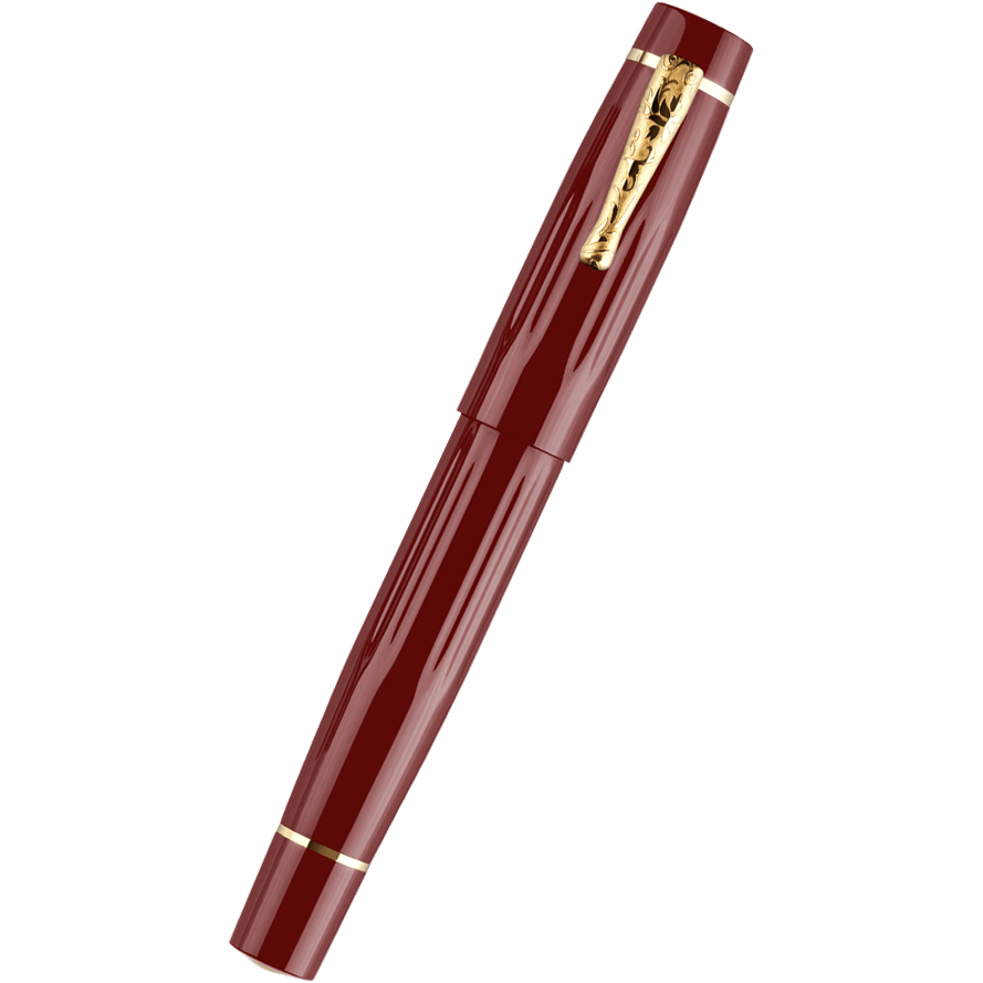Delta Bio+16 Fountain Pen - Corallo - "KP" 8 14Kt Gold Nib - Pen Boutique Ltd