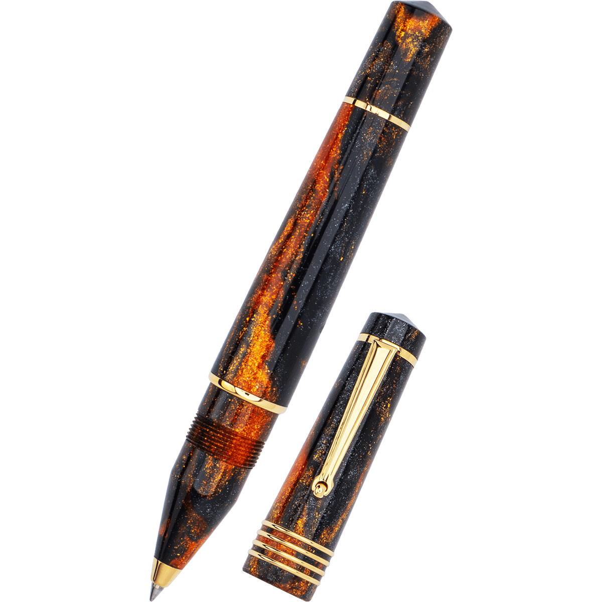 Delta DV Original Rollerball Pen - Glow Up Oro - Pen Boutique Ltd