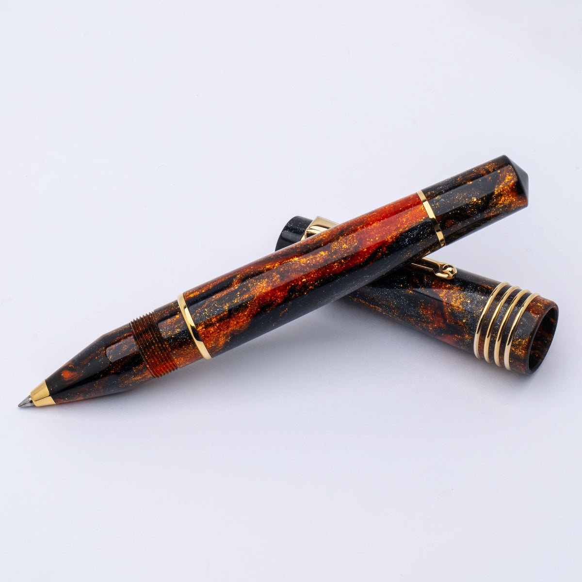 Delta DV Original Rollerball Pen - Glow Up Oro - Pen Boutique Ltd
