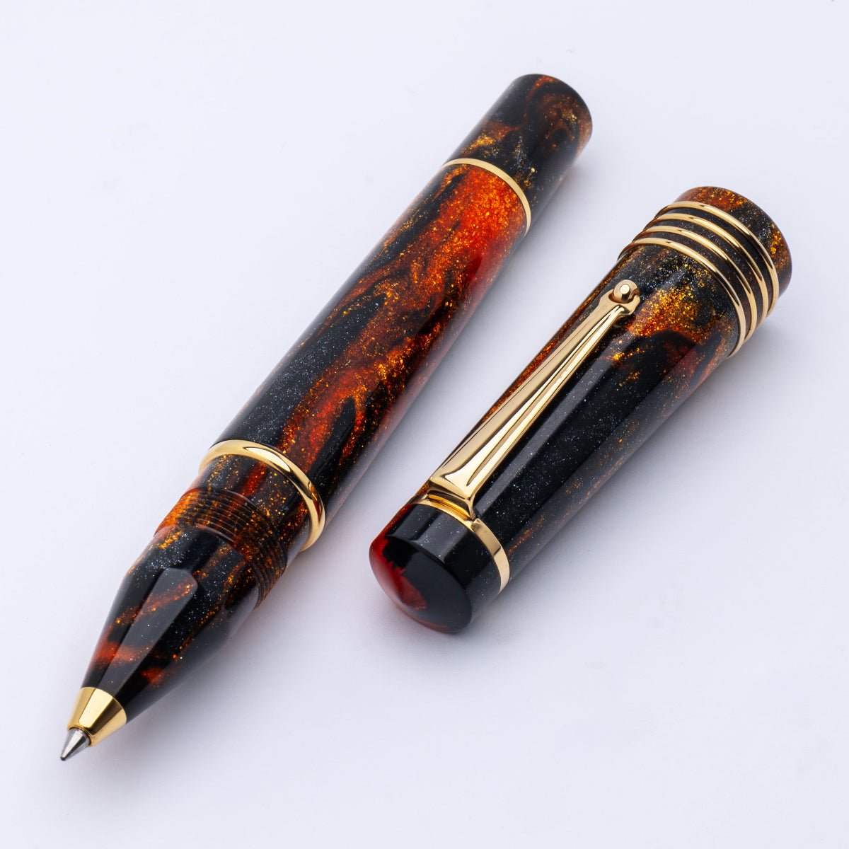 Delta DV Original Rollerball Pen - Glow Up Oro - Pen Boutique Ltd
