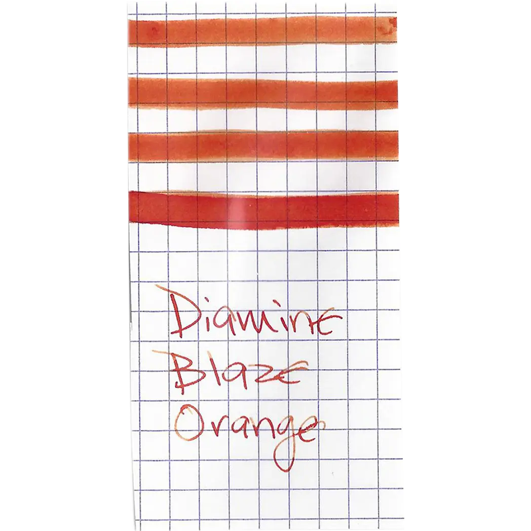 Diamine Ink Bottle - Blaze Orange - 80 ml - Pen Boutique Ltd