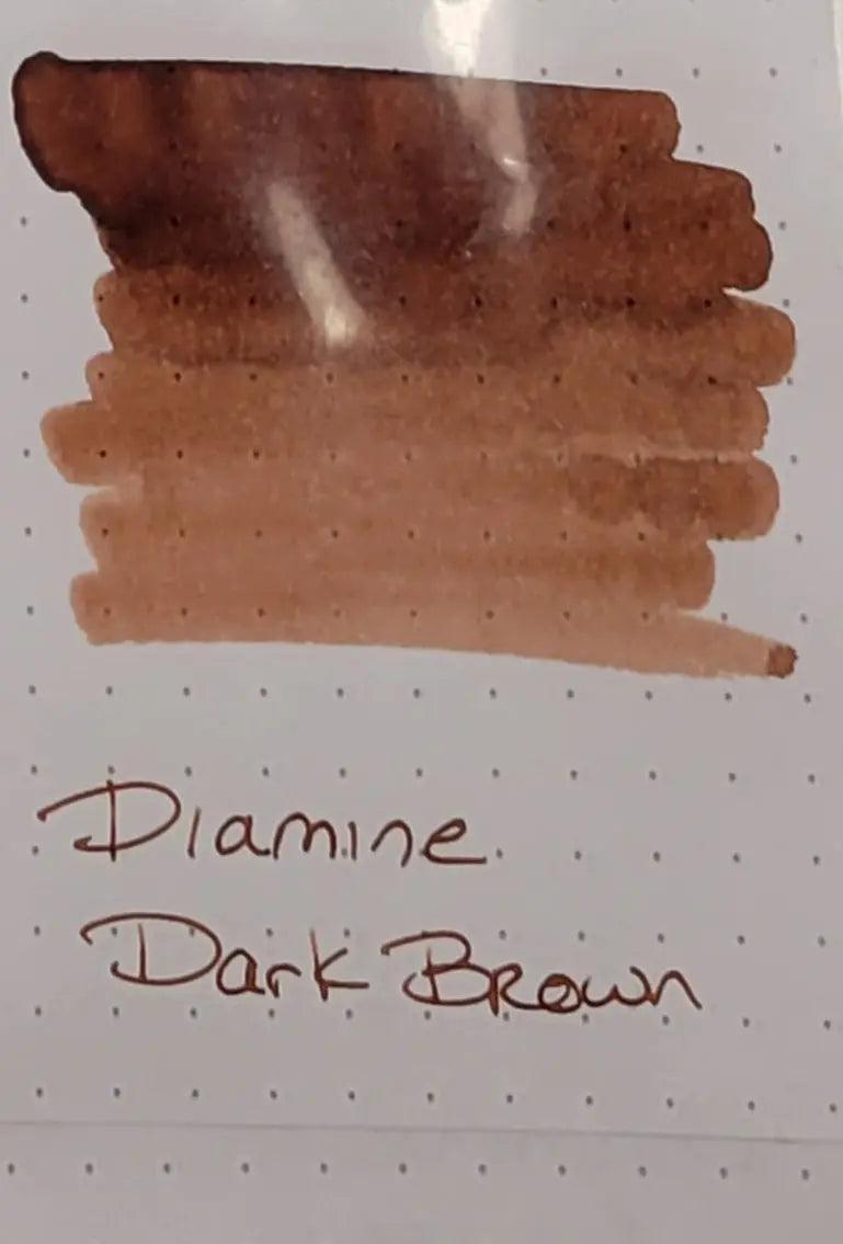 Diamine Ink Bottle - Dark Brown - 80 ml - Pen Boutique Ltd
