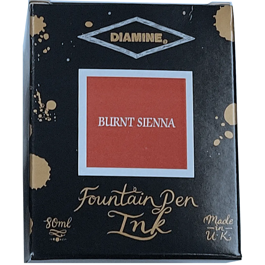 Diamine Ink Bottle - Burnt Sienna - 80 ml - Pen Boutique Ltd