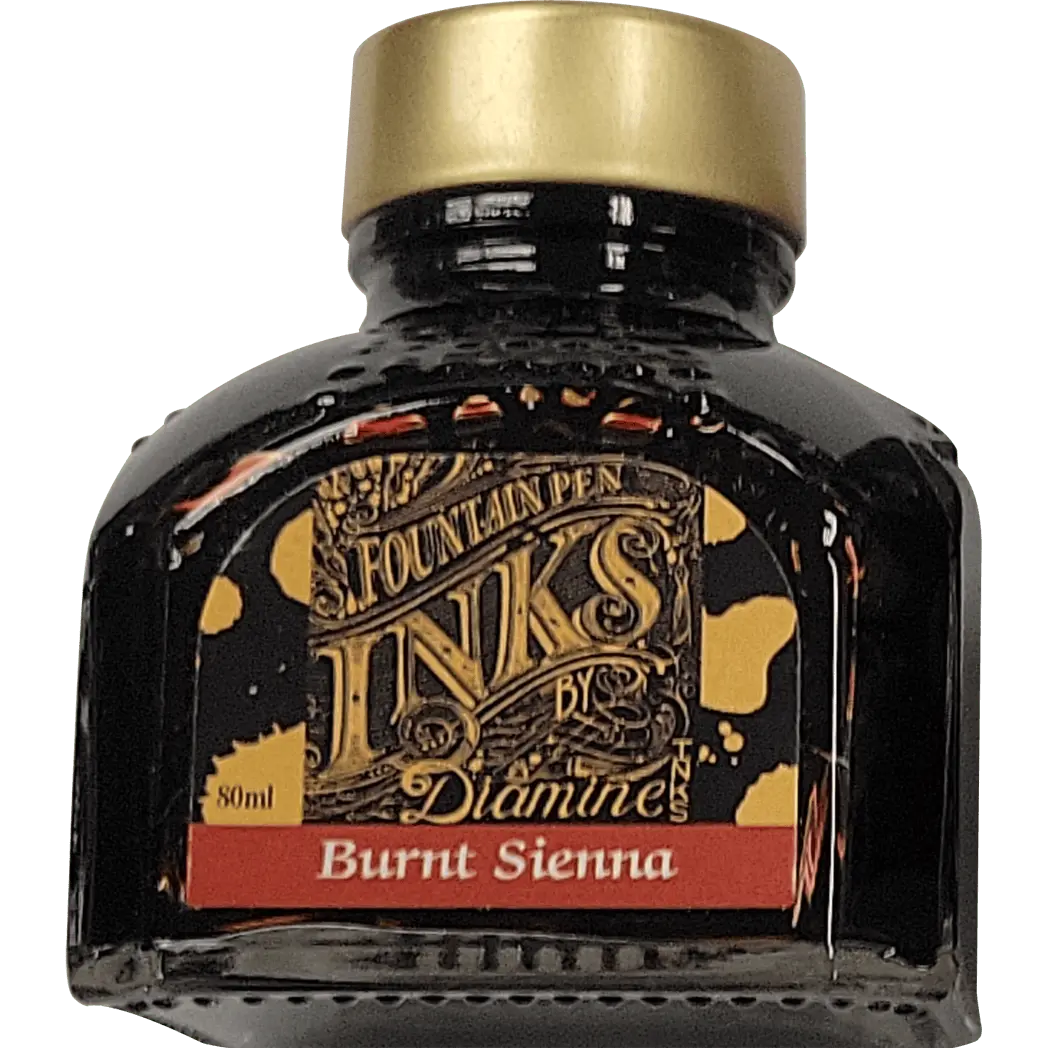 Diamine Ink Bottle - Burnt Sienna - 80 ml - Pen Boutique Ltd