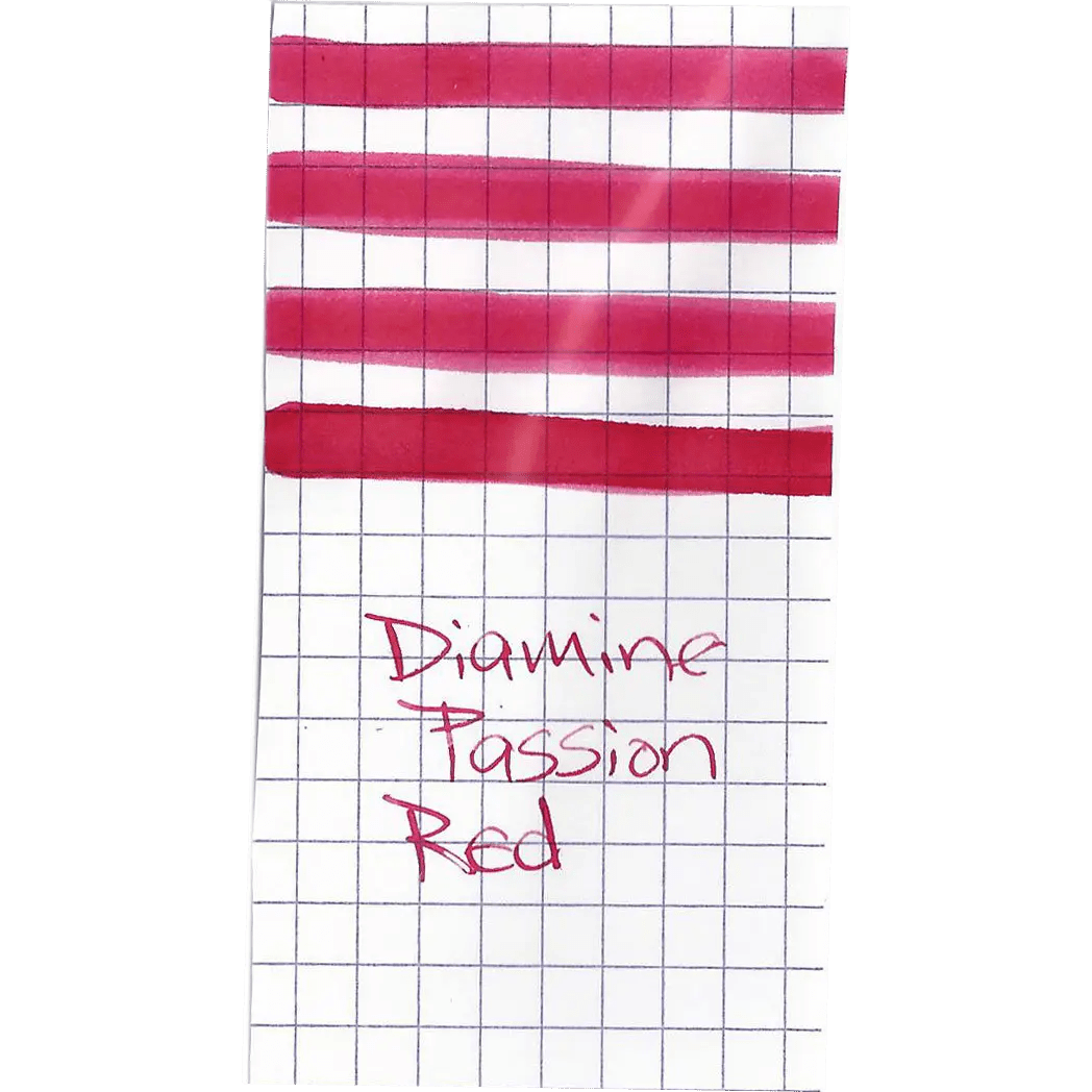 Diamine Passion Red Ink Bottle - 80 ml - Pen Boutique Ltd