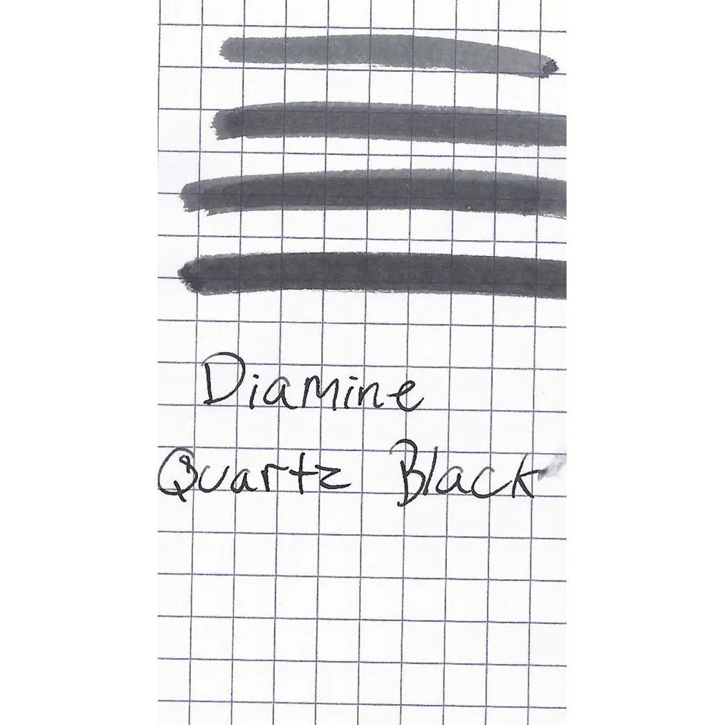 Diamine Quartz Black Ink Bottle - 80 ml - Pen Boutique Ltd