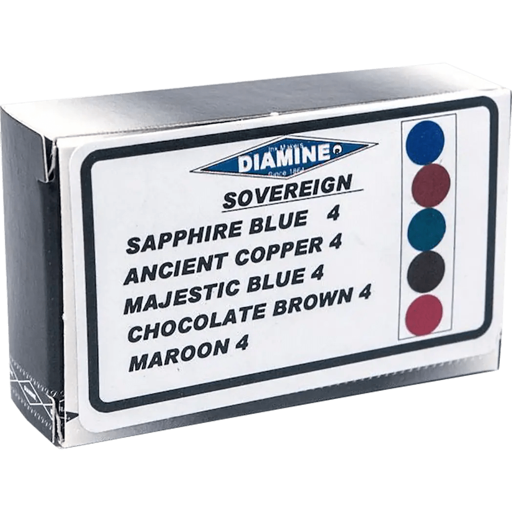 Diamine Ink Cartridges - Sovereign Set - 20/pk - Pen Boutique Ltd