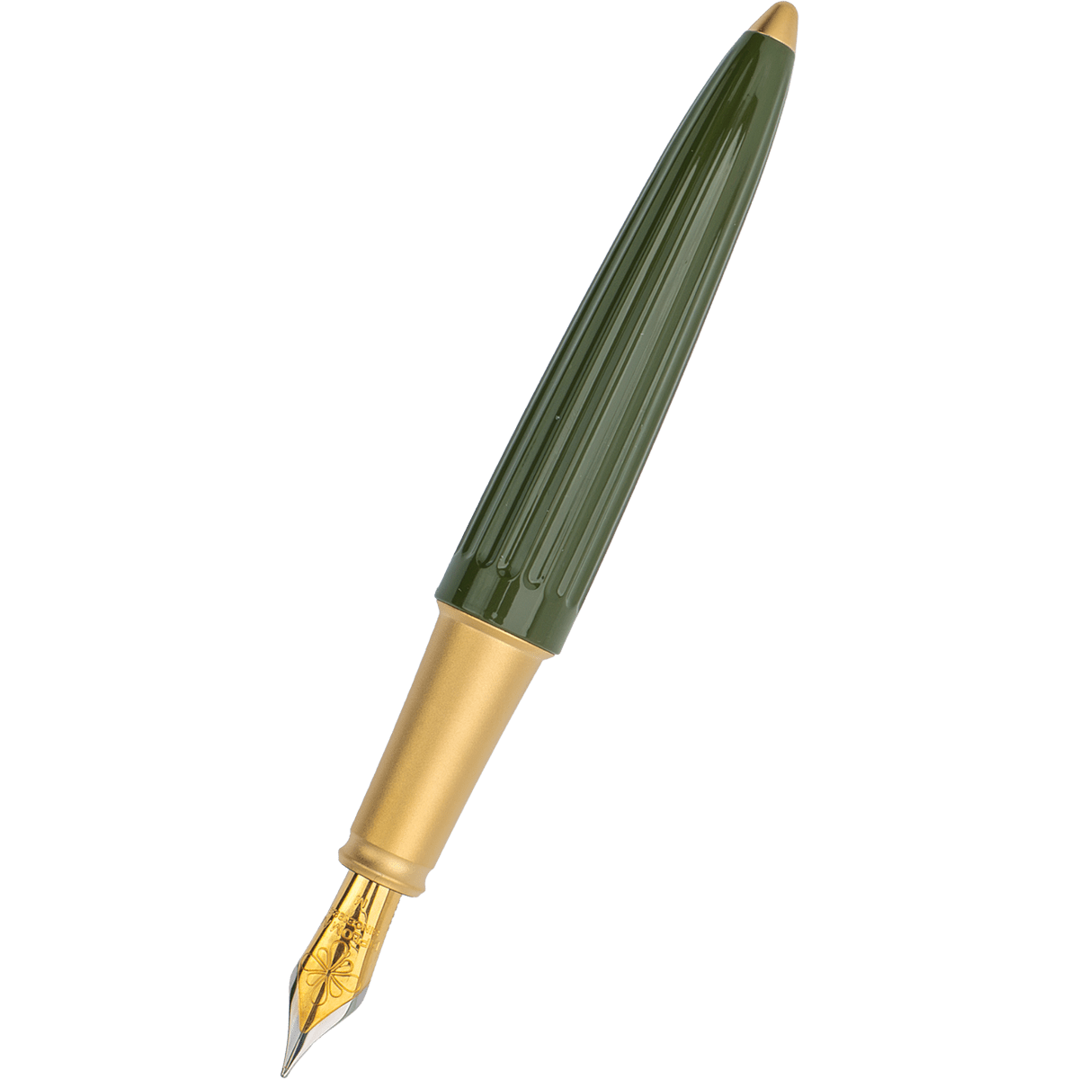 Diplomat Aero Fountain Pen - Olive Drab (Pen Boutique Exclusive) - Pen Boutique Ltd