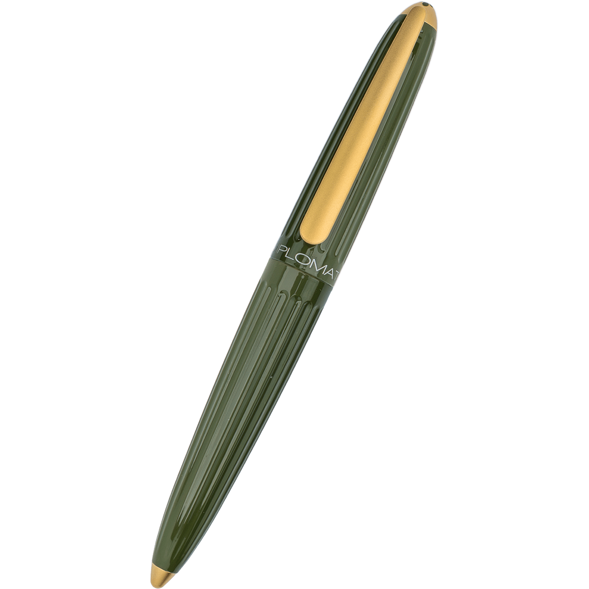 Diplomat Aero Fountain Pen - Olive Drab (Pen Boutique Exclusive) - Pen Boutique Ltd
