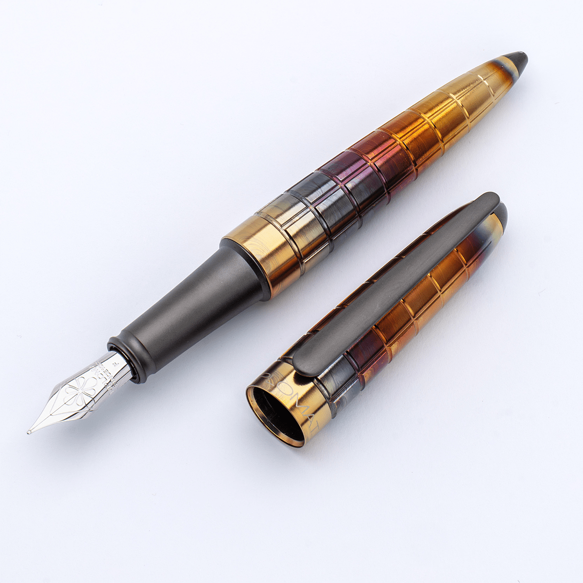 Diplomat Aero Fountain Pen - Rhomb Flame - Pen Boutique Ltd