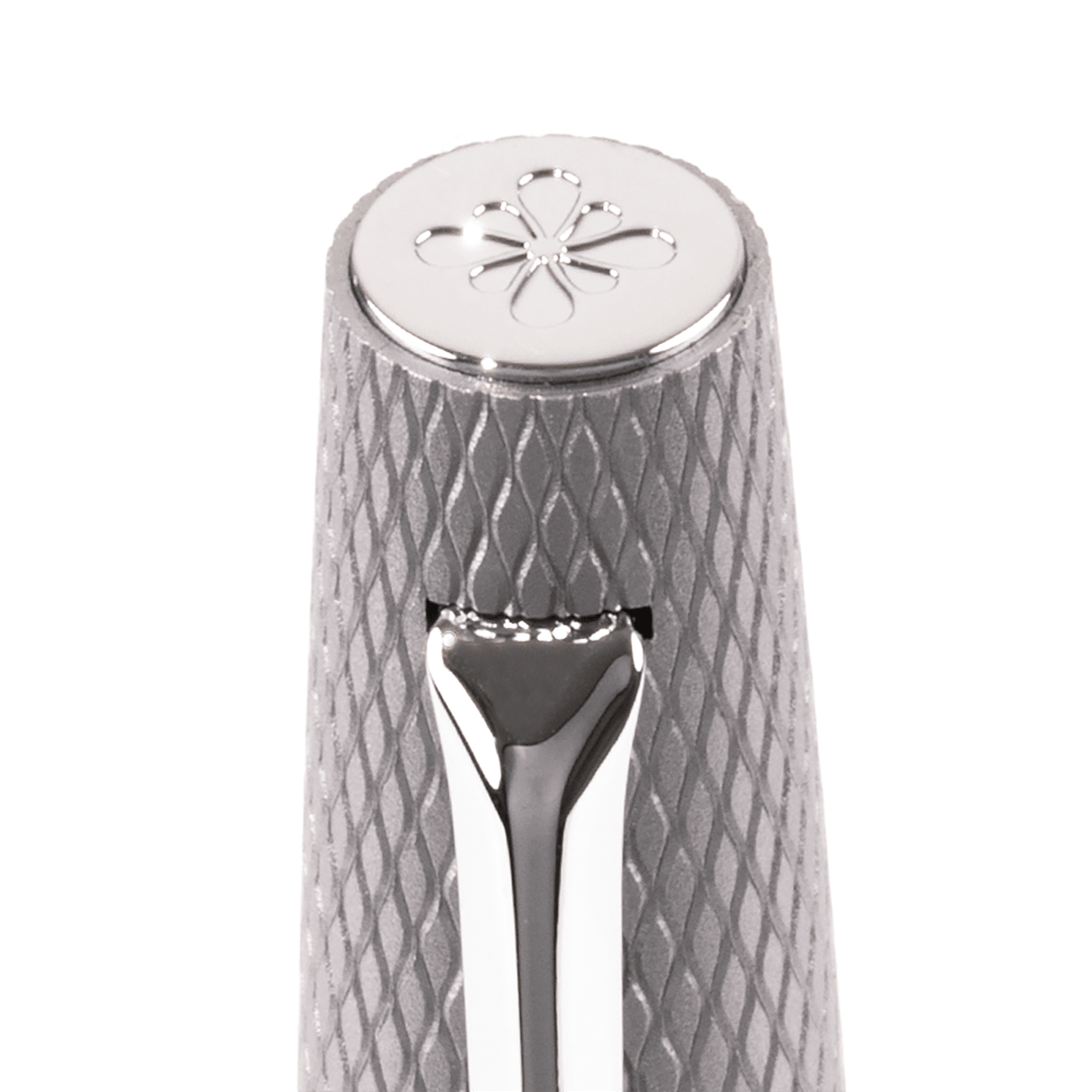 Diplomat Viper Ballpoint Pen - Silver - Pen Boutique Ltd