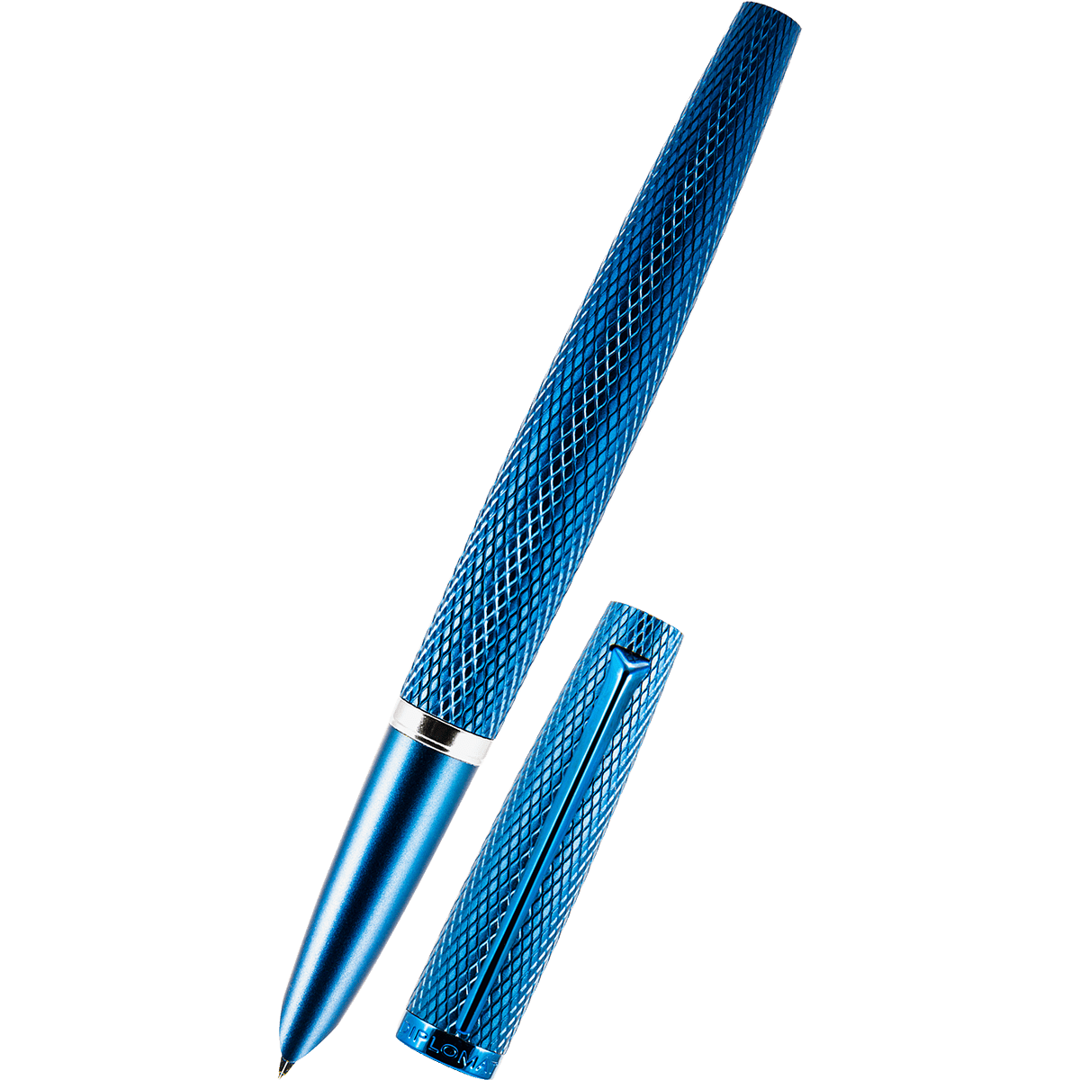 Diplomat Viper Fountain Pen - Blue - Pen Boutique Ltd