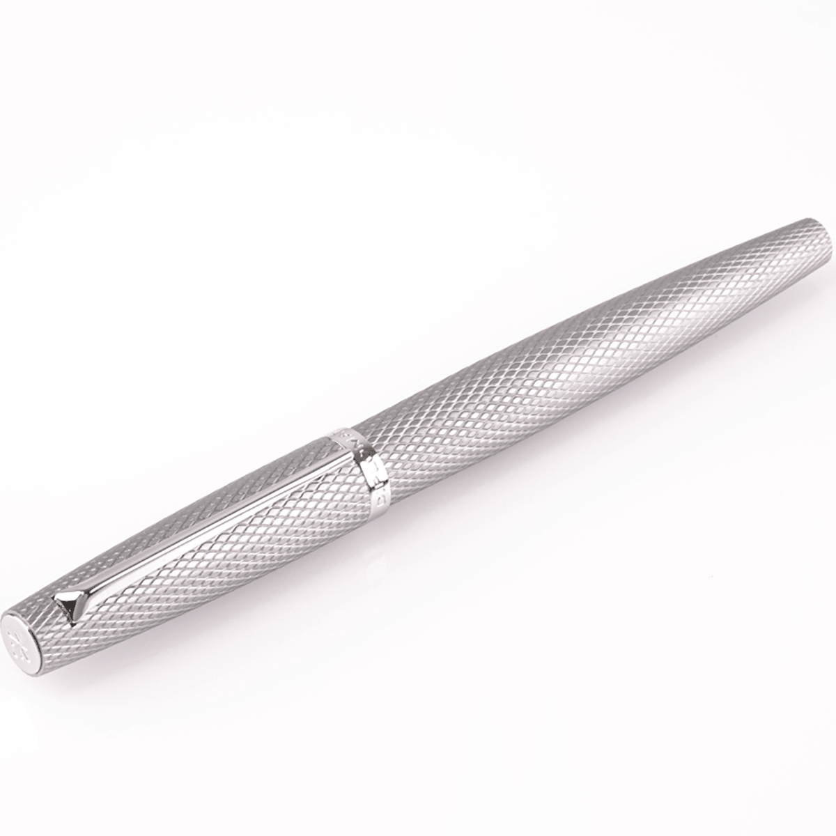 Diplomat Viper Fountain Pen - Silver - Pen Boutique Ltd