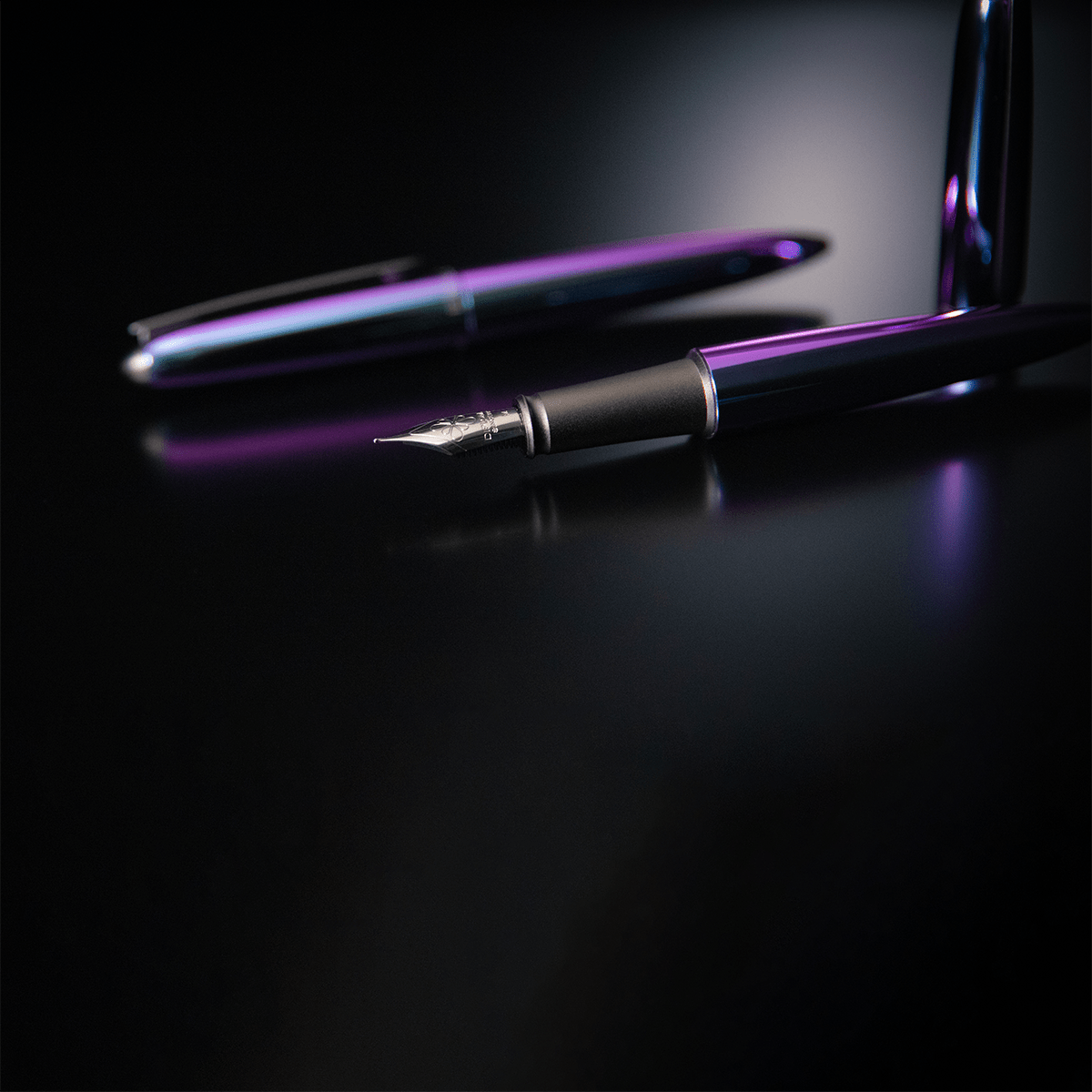 Diplomat Aero Fountain Pen - Funky Petrol - Pen Boutique Ltd