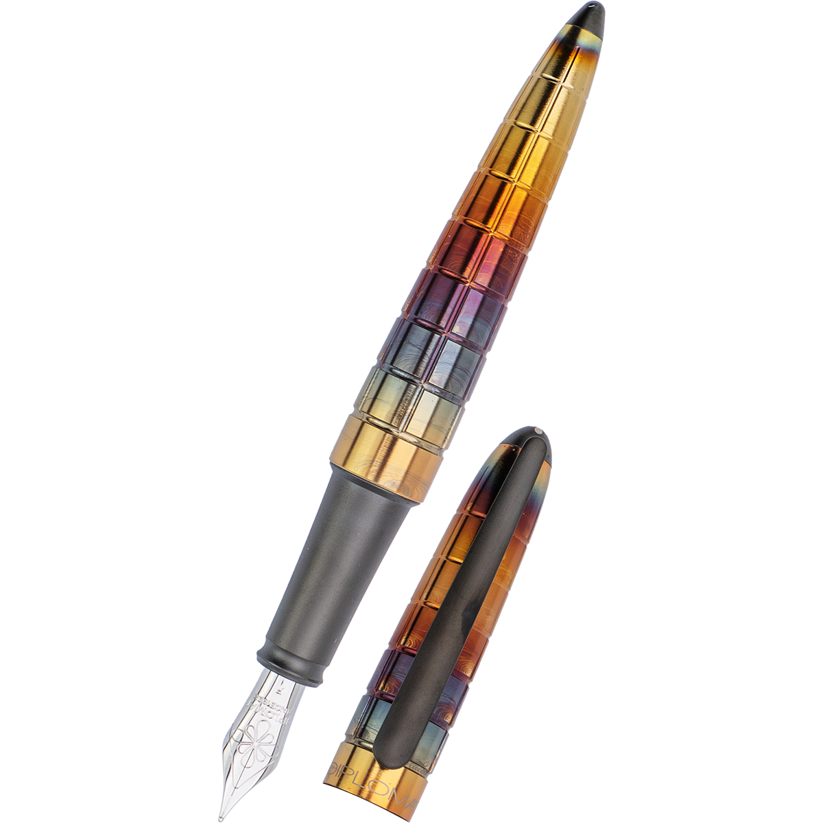 Diplomat Aero Fountain Pen - Rhomb Flame-Pen Boutique Ltd