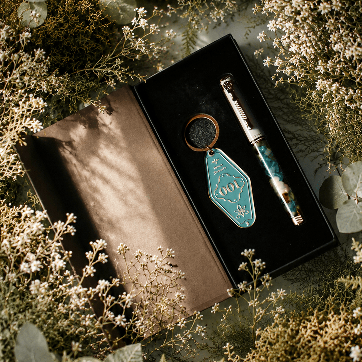 Dominant Industry Keyno 001 Fountain Pen - Serenity (Limited Edition) - Pen Boutique Ltd