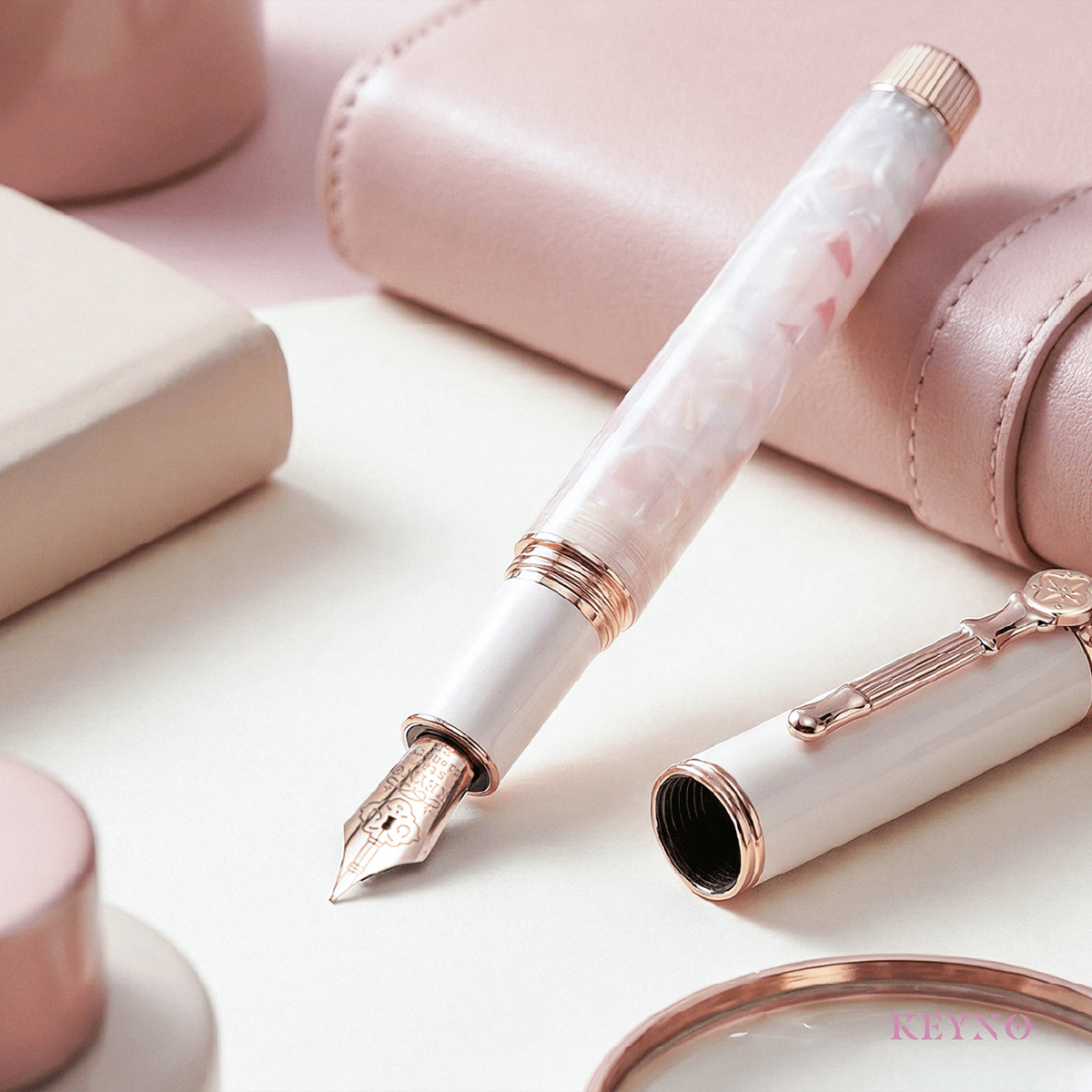 Dominant Industry Keyno 014 Fountain Pen - Cherishment ( Limited) - Pen Boutique Ltd