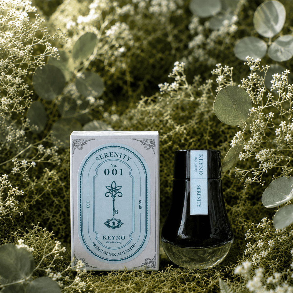 Dominant Industry Standard Ink Bottle - Serenity Key No. 001 - 25ml (Limited Edition) - Pen Boutique Ltd