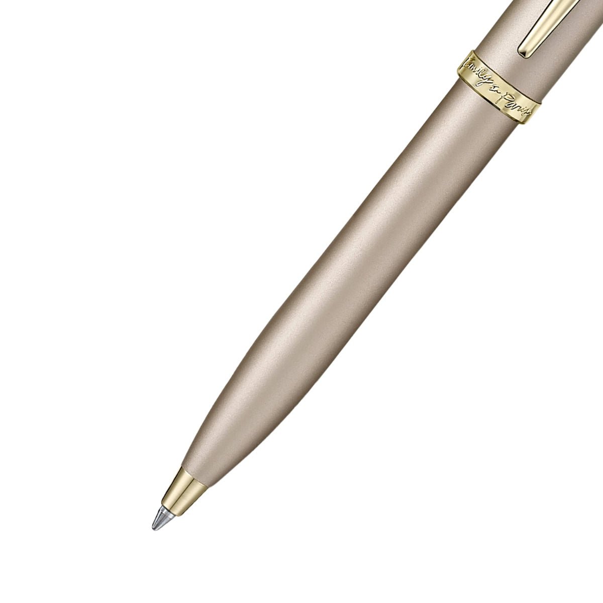 Sheaffer x Emily in Paris 100 Ballpoint Pen - Champagne Gold - Pen Boutique Ltd