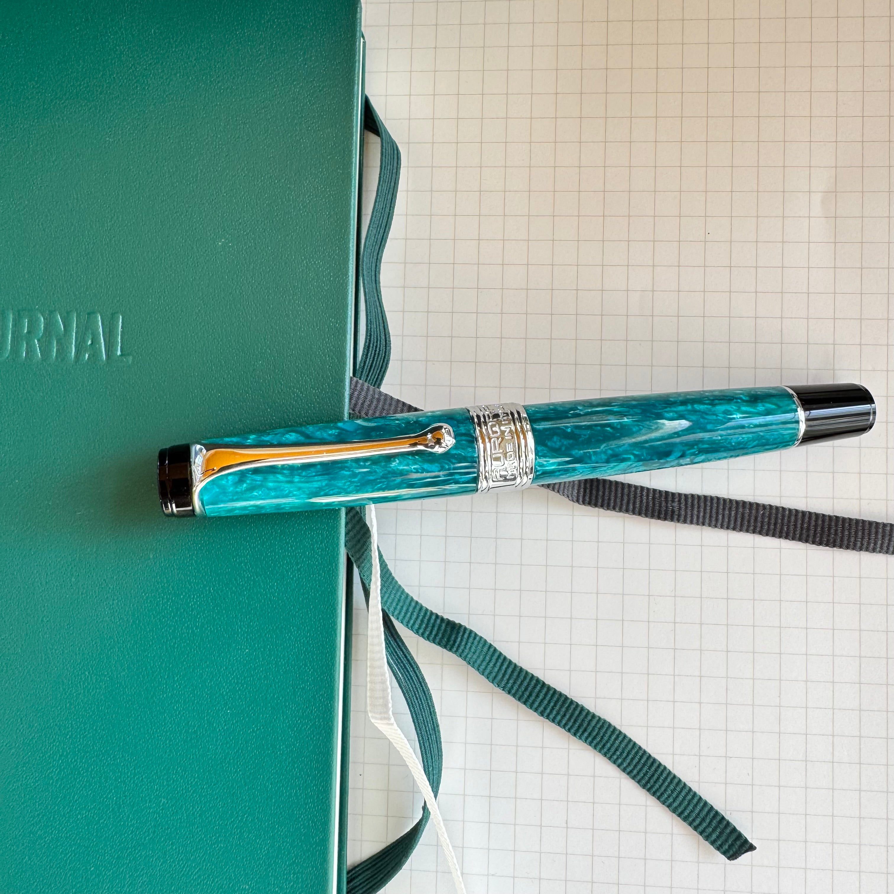 Aurora Optima Fountain Pen - Limited Edition - Sogno del Mare (Pen Boutique Exclusive) - Pen Boutique Ltd