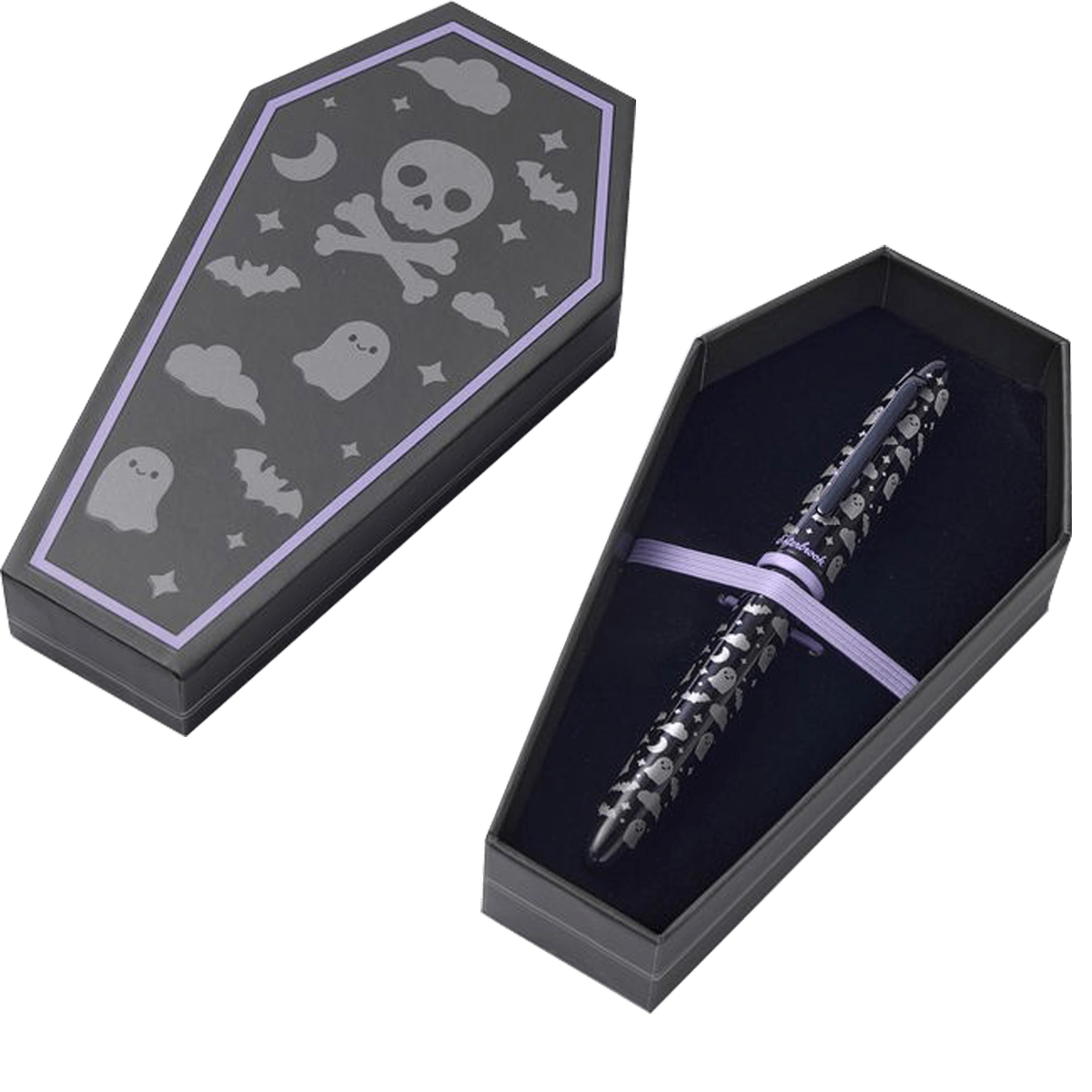 Esterbrook x Sweet Kawaii Design Estie Fountain Pen - Sweetly Haunted Black - Pen Boutique Ltd