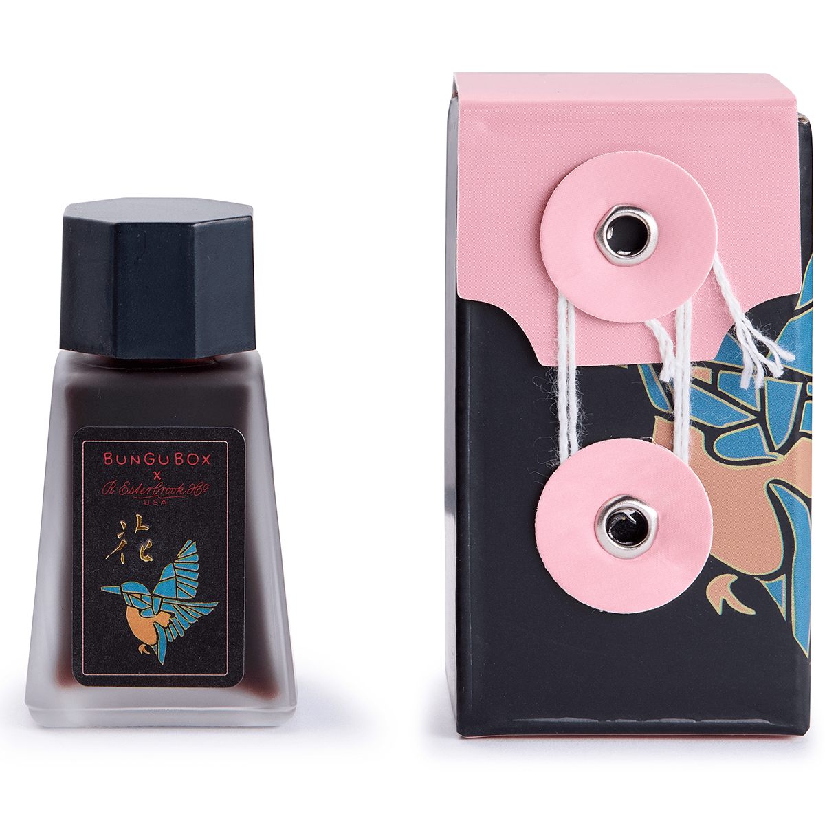 Esterbrook x BUNGUBOX Ink Bottle - Kachofugetsu Flower Pink - 30ml - Pen Boutique Ltd