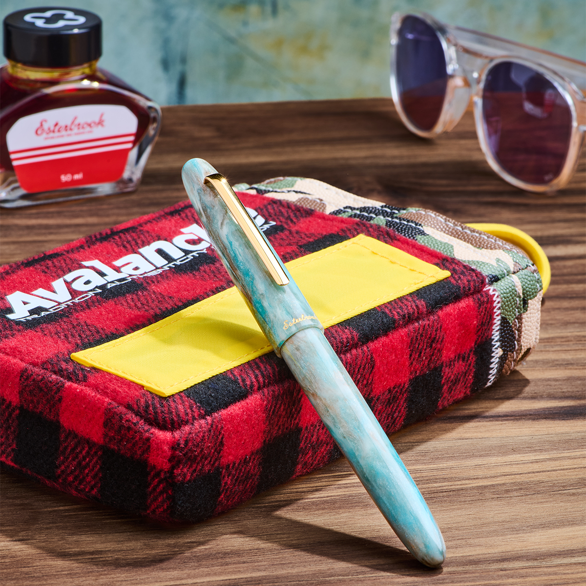Esterbrook Estie Fountain Pen - Avalanche - Stainless (Oversized) Limited Production - Pen Boutique Ltd