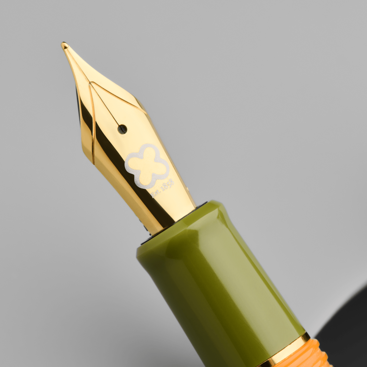 Esterbrook Estie Piston Filler Fountain Pen - Back to the Lands Quirky Leaf - Gold Trim (Seasonal) - Pen Boutique Ltd