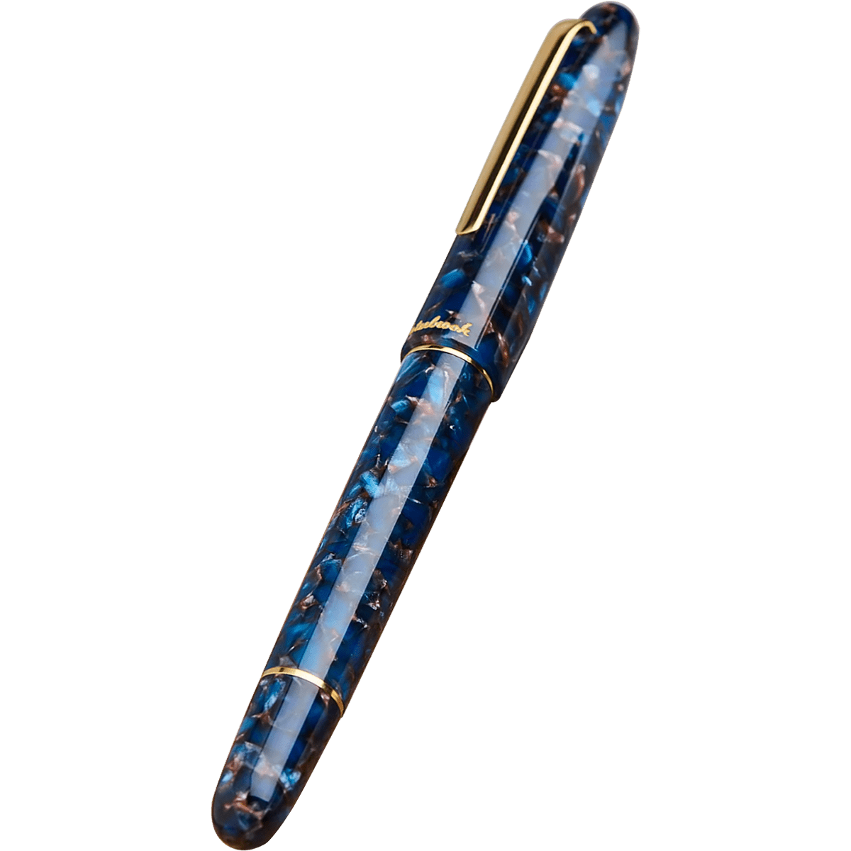 Esterbrook Estie Piston Filler Fountain Pen - Nouveau Bleu - Gold Trim - Pen Boutique Ltd