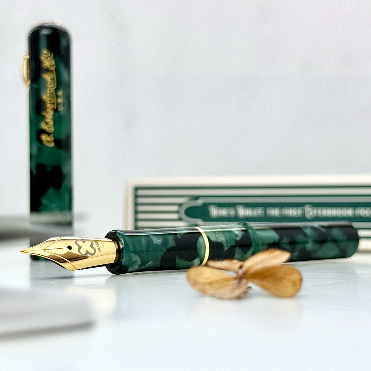 Esterbrook Niblet Fountain Pen - Evergreen - Gold Trim - Pen Boutique Ltd