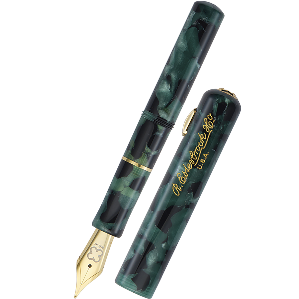 Esterbrook Niblet Fountain Pen - Evergreen - Gold Trim - Pen Boutique Ltd