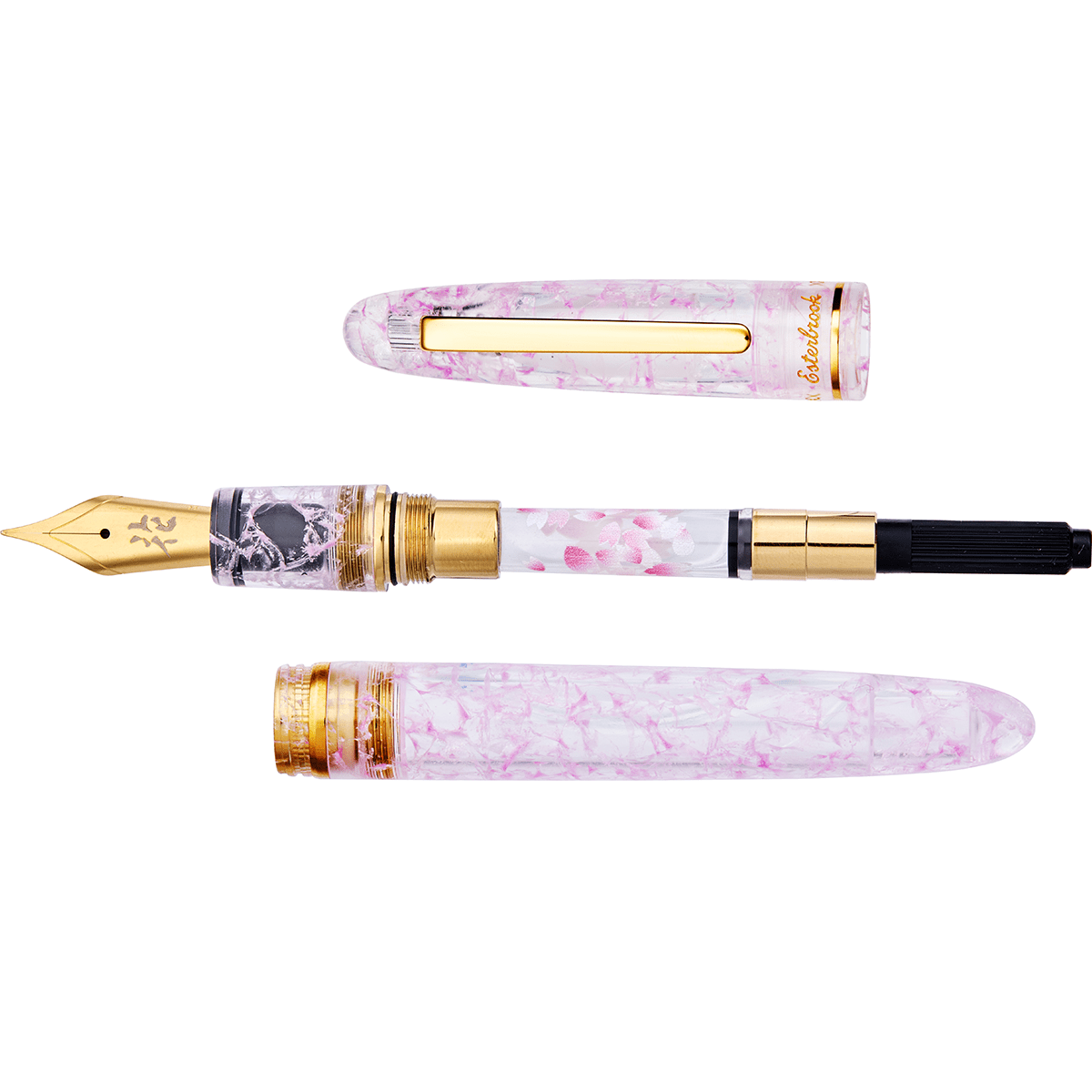 Esterbrook x BUNGUBOX Estie Fountain Pen - The Kachofugetsu Flower - Cherry Blossom (Limited Edition) - Pen Boutique Ltd