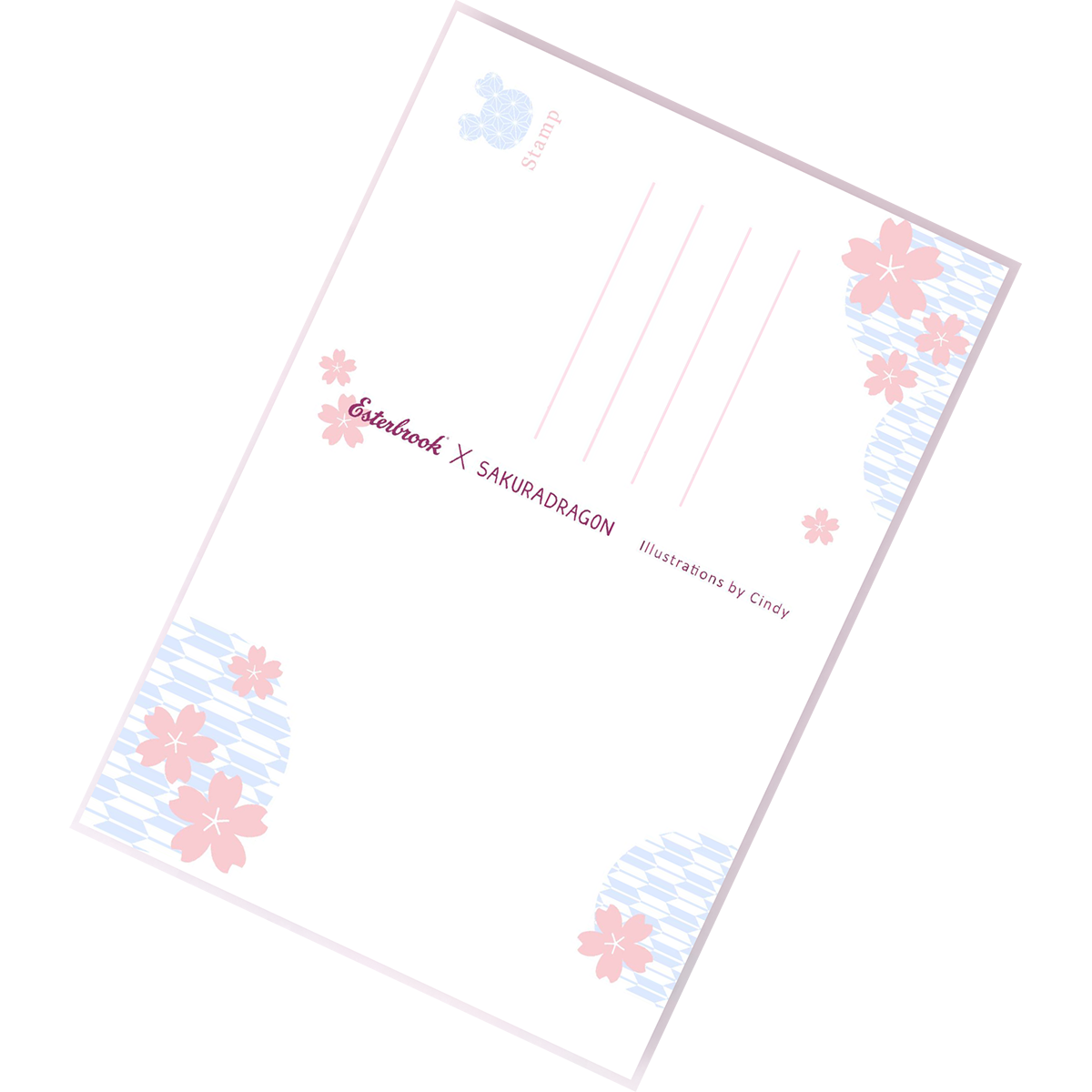 Esterbrook x Sakura Dragon Post Cards - Sakura Street-Pen Boutique Ltd