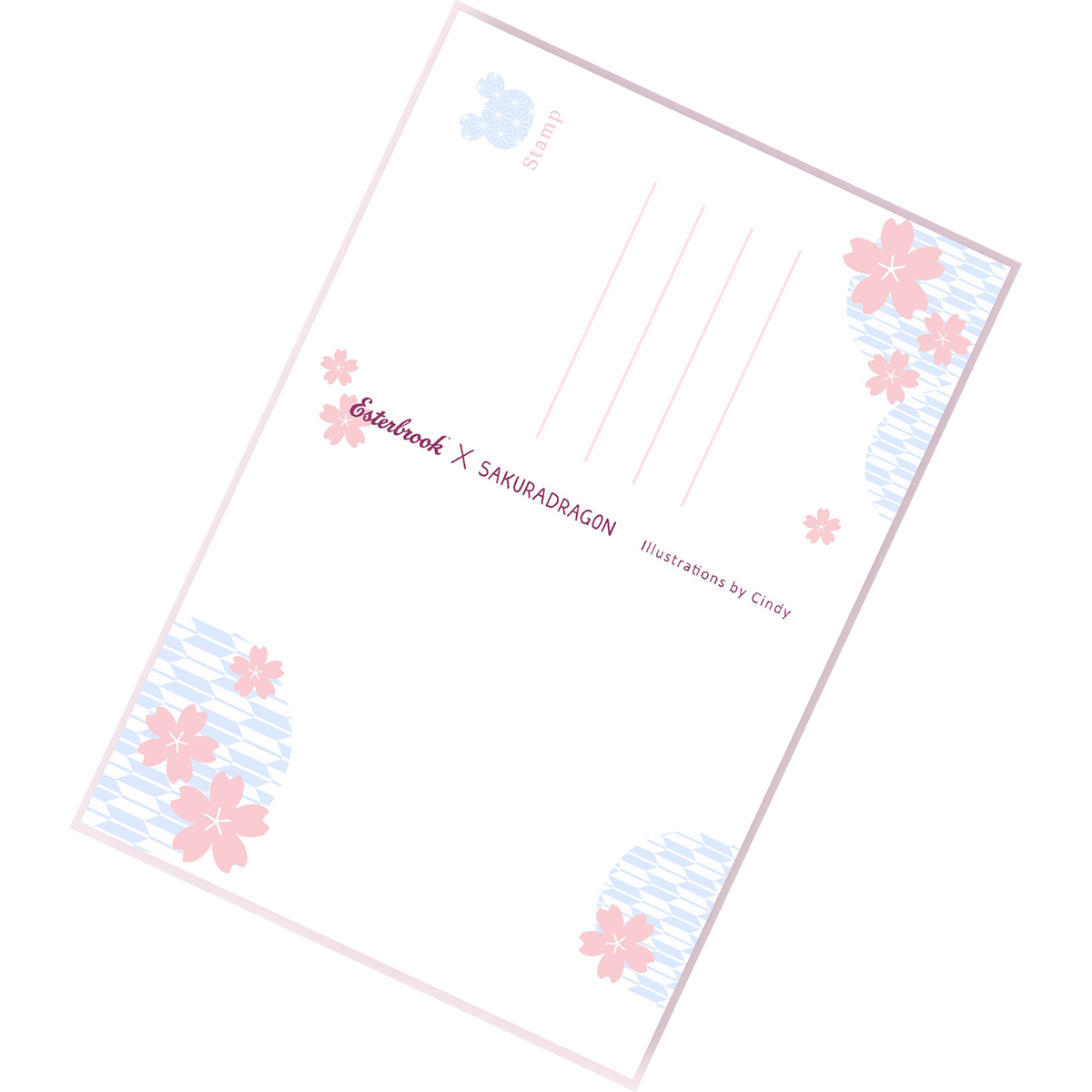 Esterbrook x Sakura Dragon Post Cards - Sakura Street - Pen Boutique Ltd