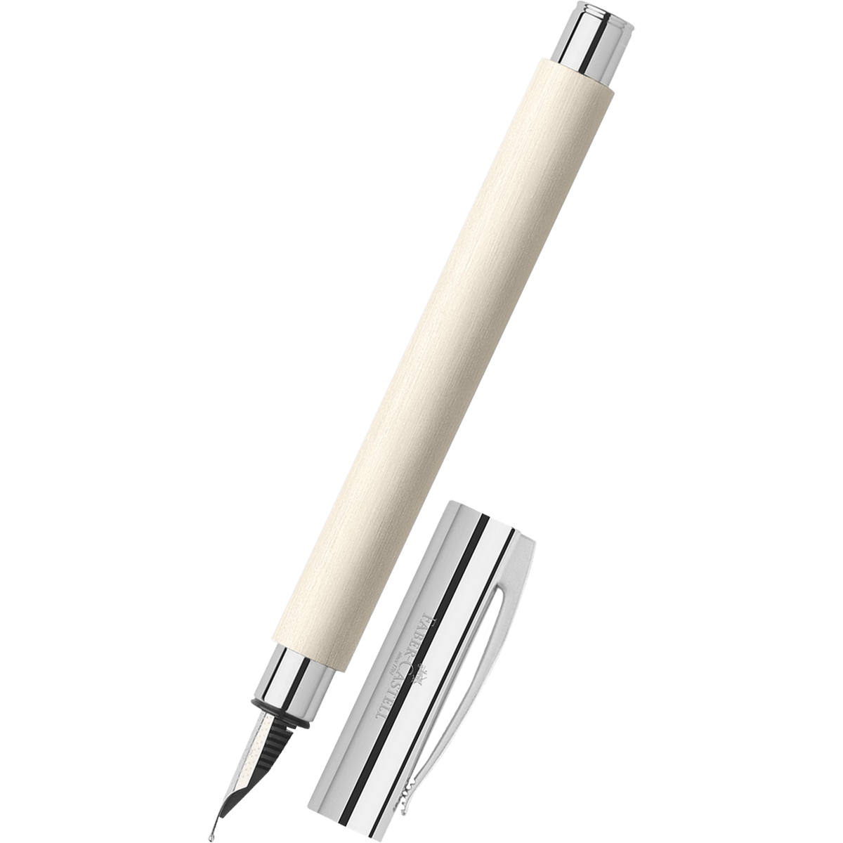 Faber - Castell Ambition Fountain Pen - Cinematic White (Limited Edition) - Pen Boutique Ltd