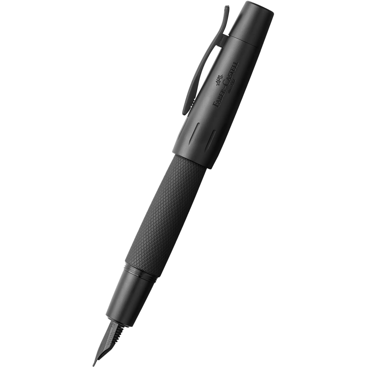 Faber-Castell E-Motion Pure Black Fountain Pen - Pen Boutique Ltd