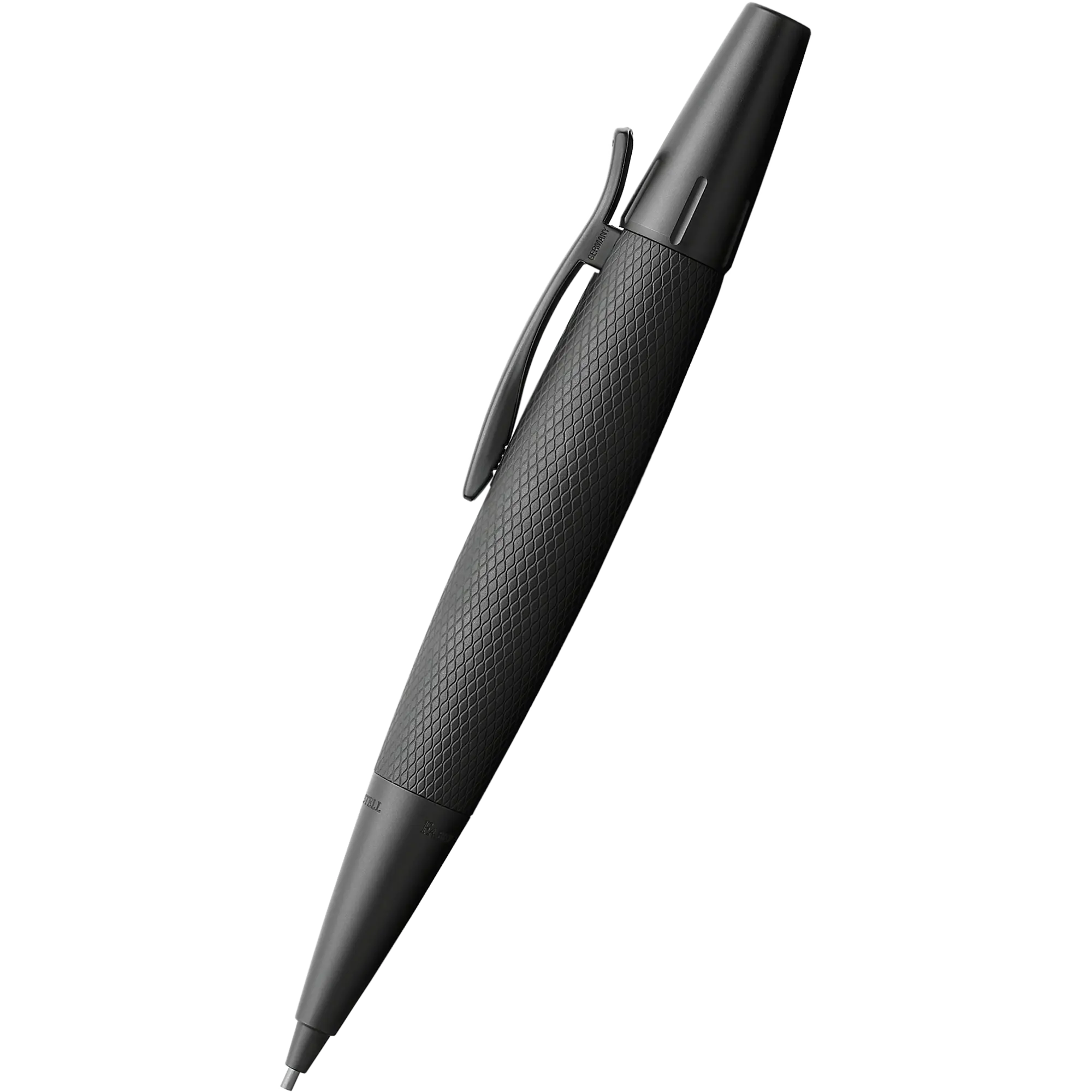 Faber-Castell E-Motion Pure Black Mechanical Pencil - Pen Boutique Ltd