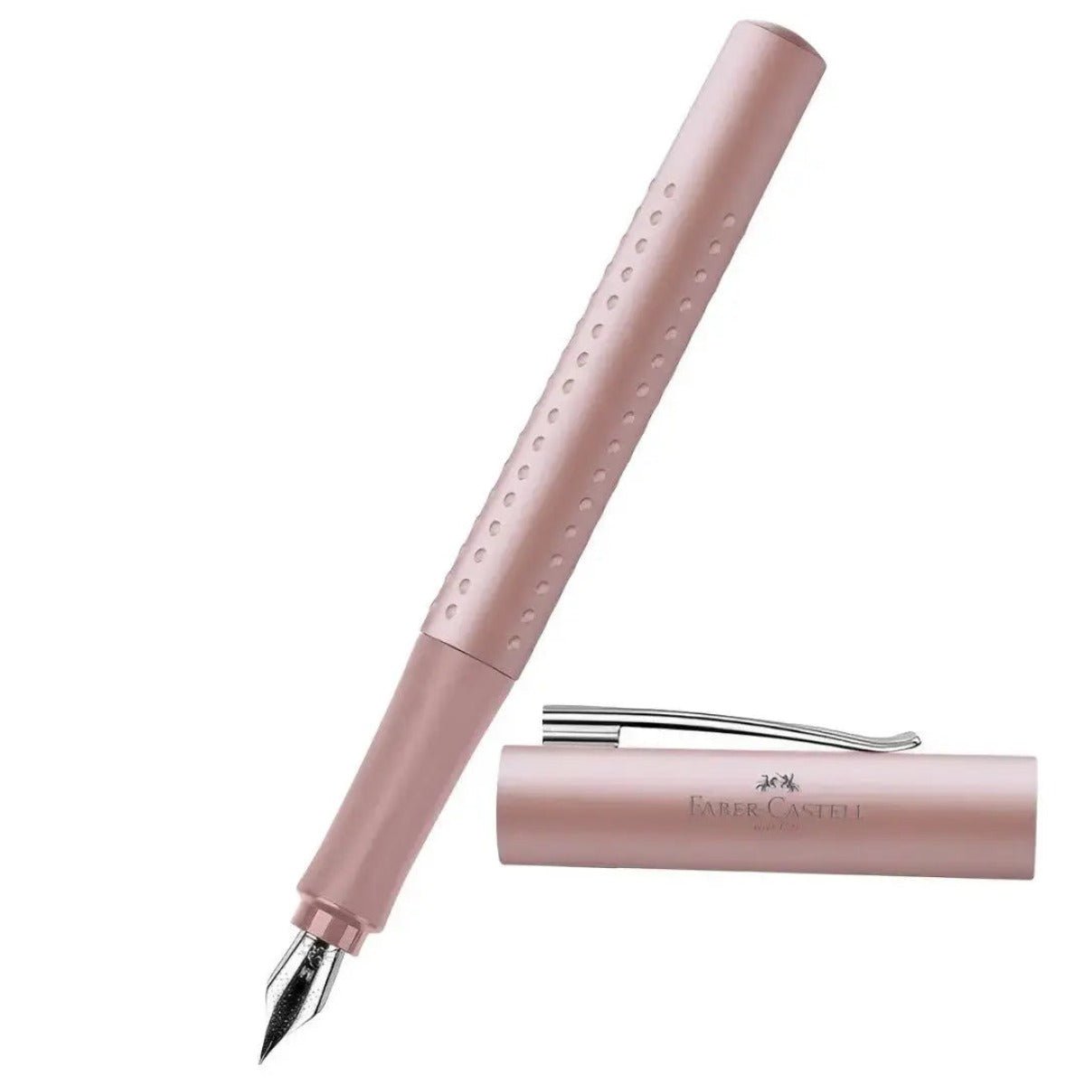 Faber - Castell Grip 2011 Fountain Pen - Pale Rose - Pen Boutique Ltd