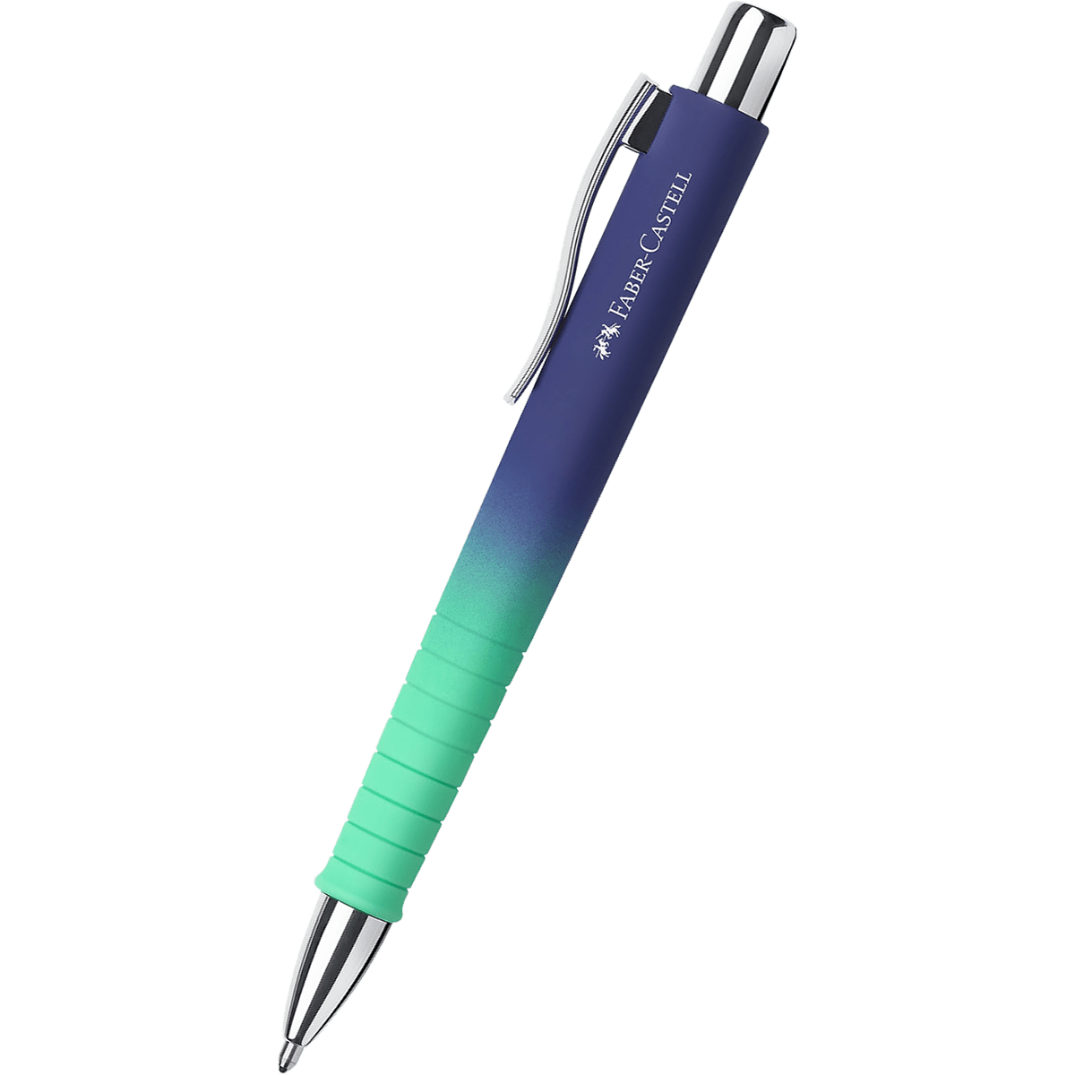 Faber - Castell Poly Flow Ball Ballpoint Pen - Buzzing Blue - Pen Boutique Ltd