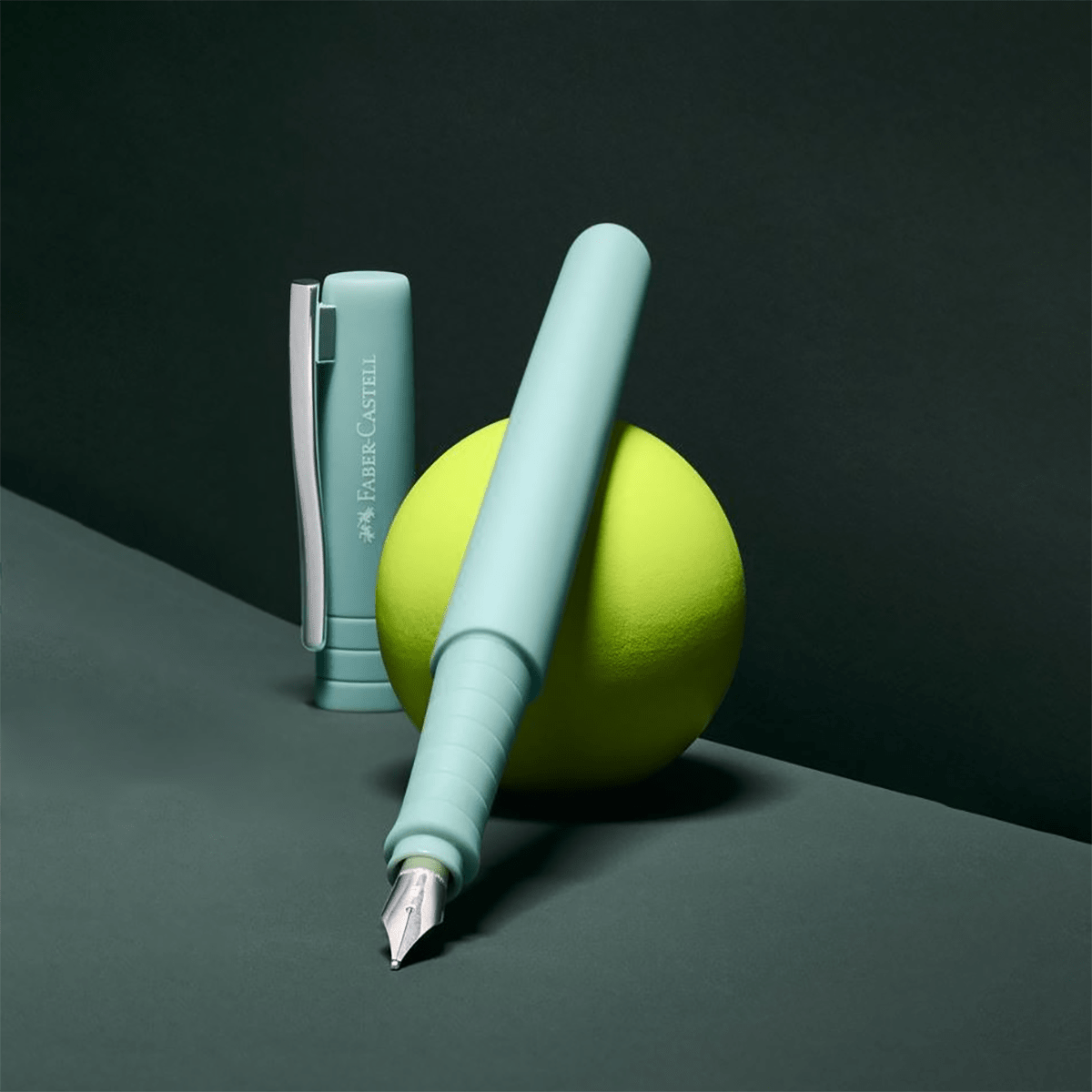 Faber - Castell Poly Pen Fountain Pen - Caribic Blue - Pen Boutique Ltd