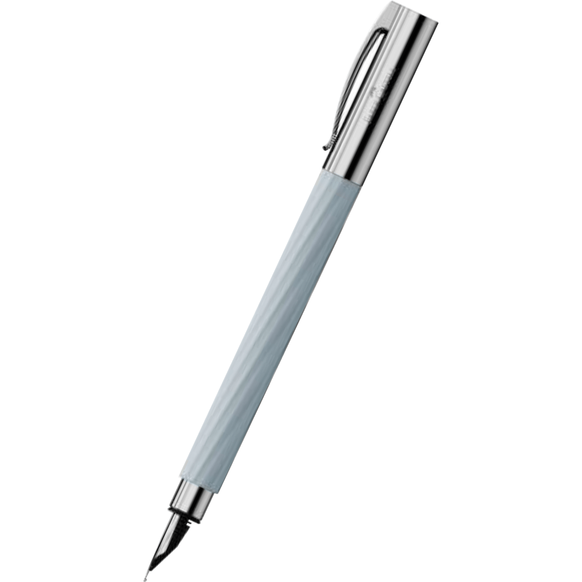 Faber - Castell Ambition Fountain Pen - Italic Blue Ice - Pen Boutique Ltd