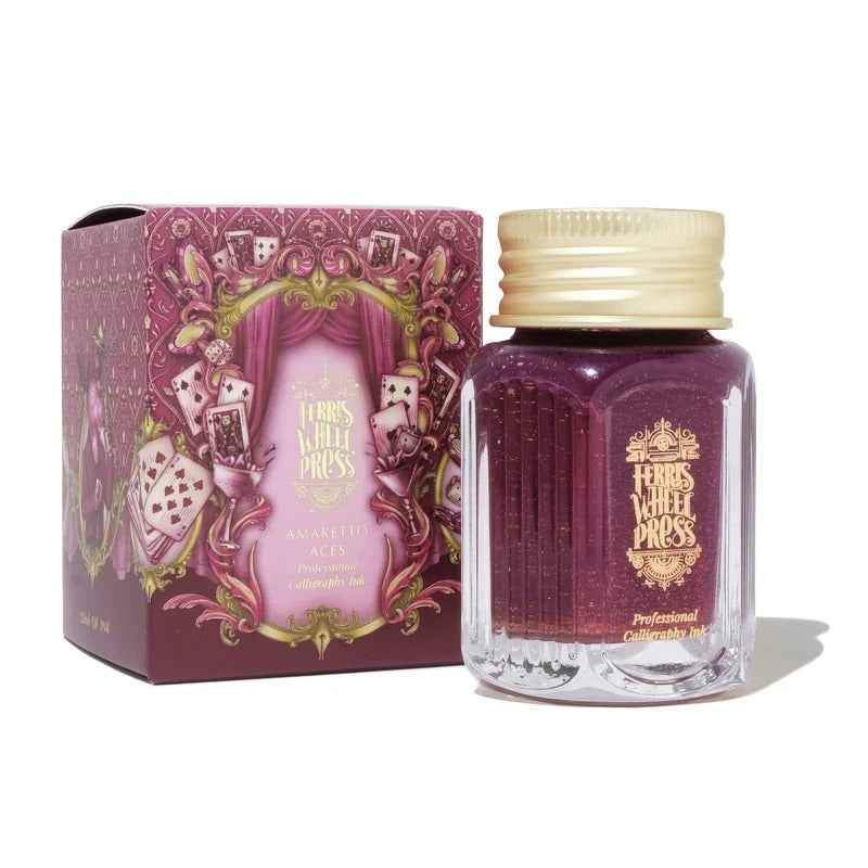 Ferris Wheel Press 28ml Calligraphy Ink - Amaretto Aces - Pen Boutique Ltd