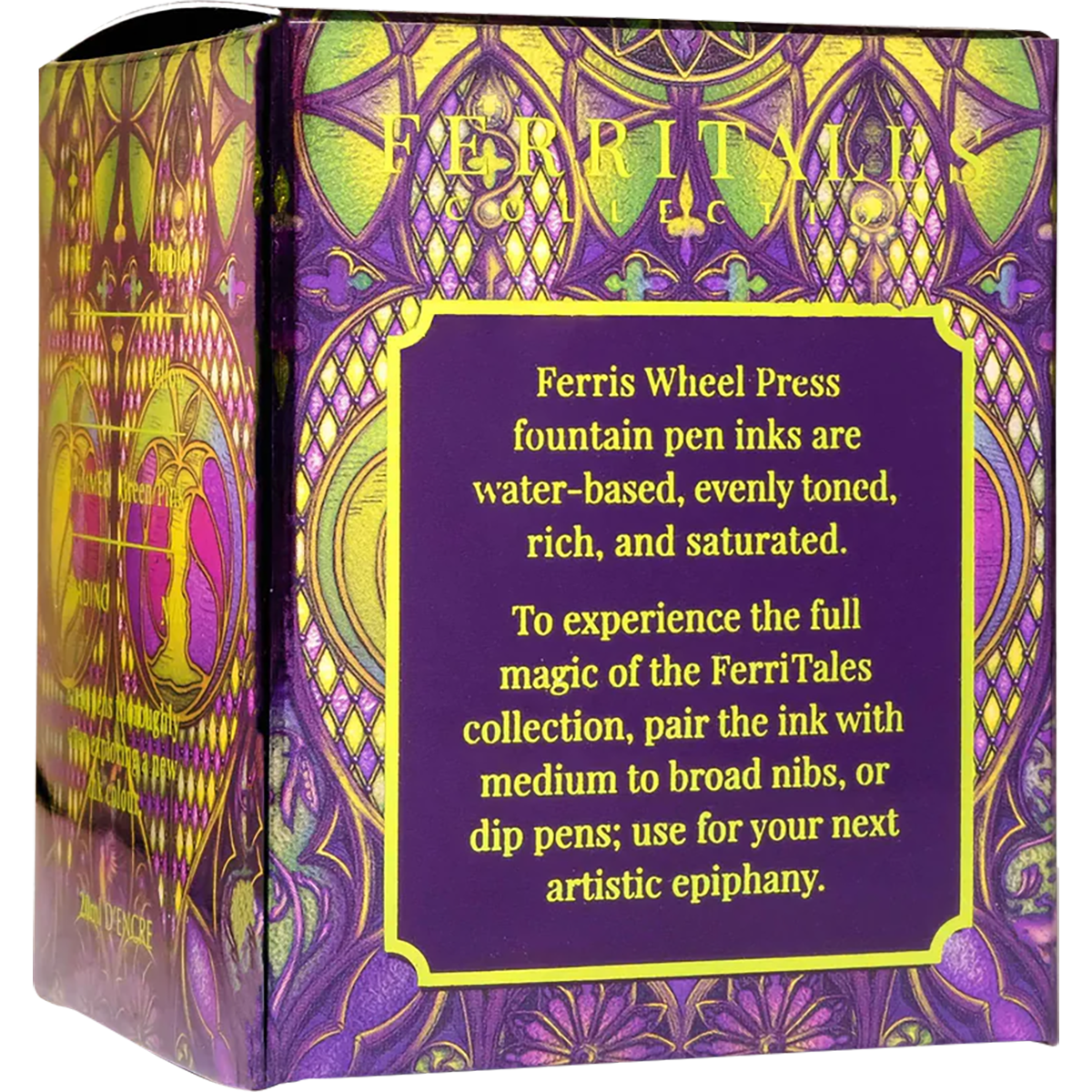 Ferris Wheel Press FerriTales Ink Bottle - Once Upon a Time | Poison Envy - 20ml - Pen Boutique Ltd